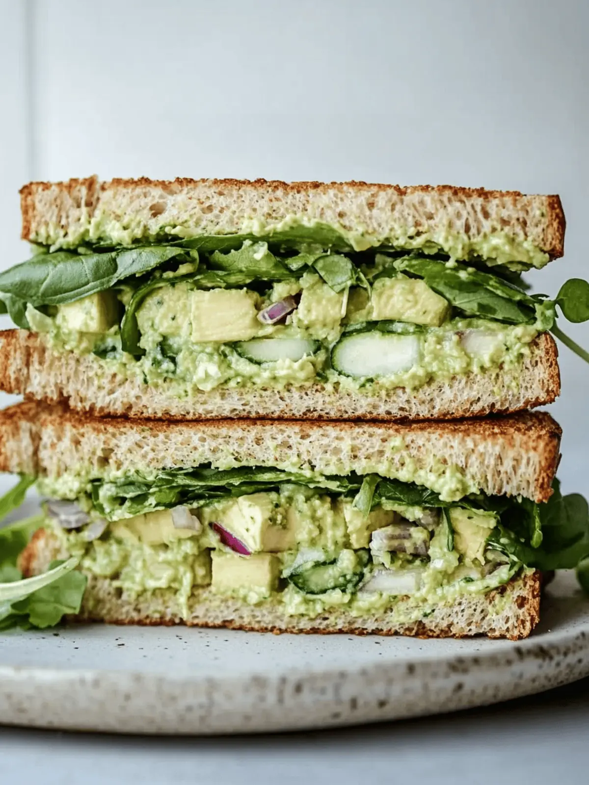 Green Goddess Salad Sandwich: A Fresh Take on Vegan Lunch 4 Green Goddess Salad Sandwich