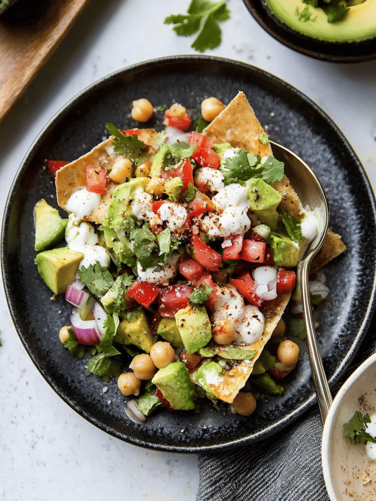 Avocado Chickpea Chaat: A Zesty 15-Minute Delight 4 Avocado Chickpea Chaat