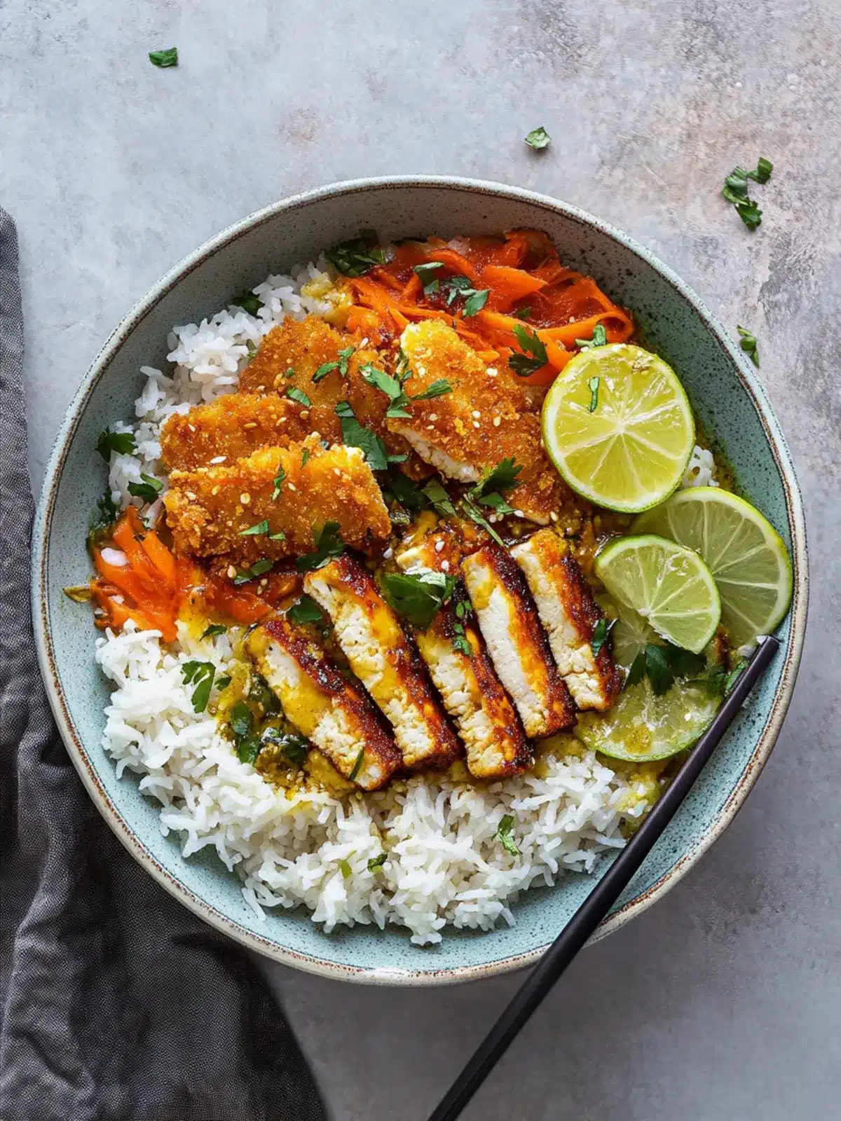 Vegan Tofu Katsu Curry