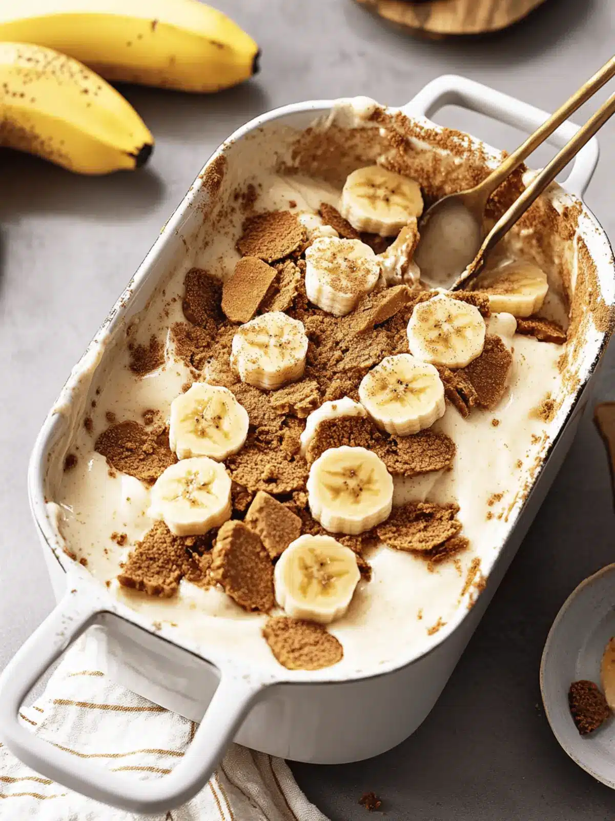Biscoff Banana Pudding