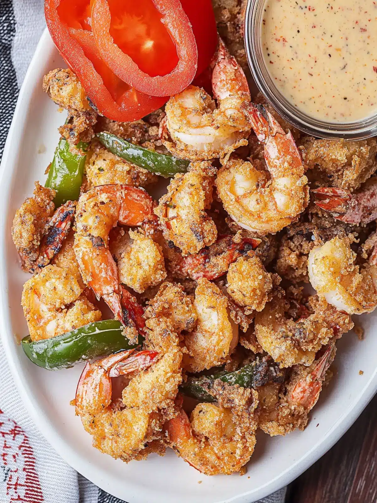 Crispy Shrimp Fritto Misto Appetizer (