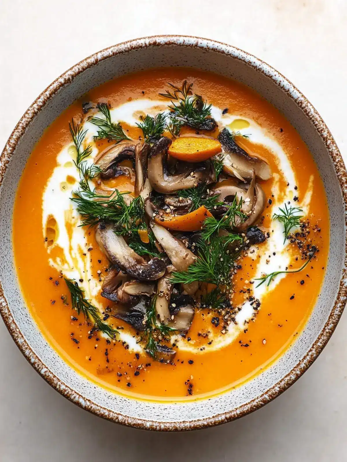 Gochujang Sweet Potato Soup