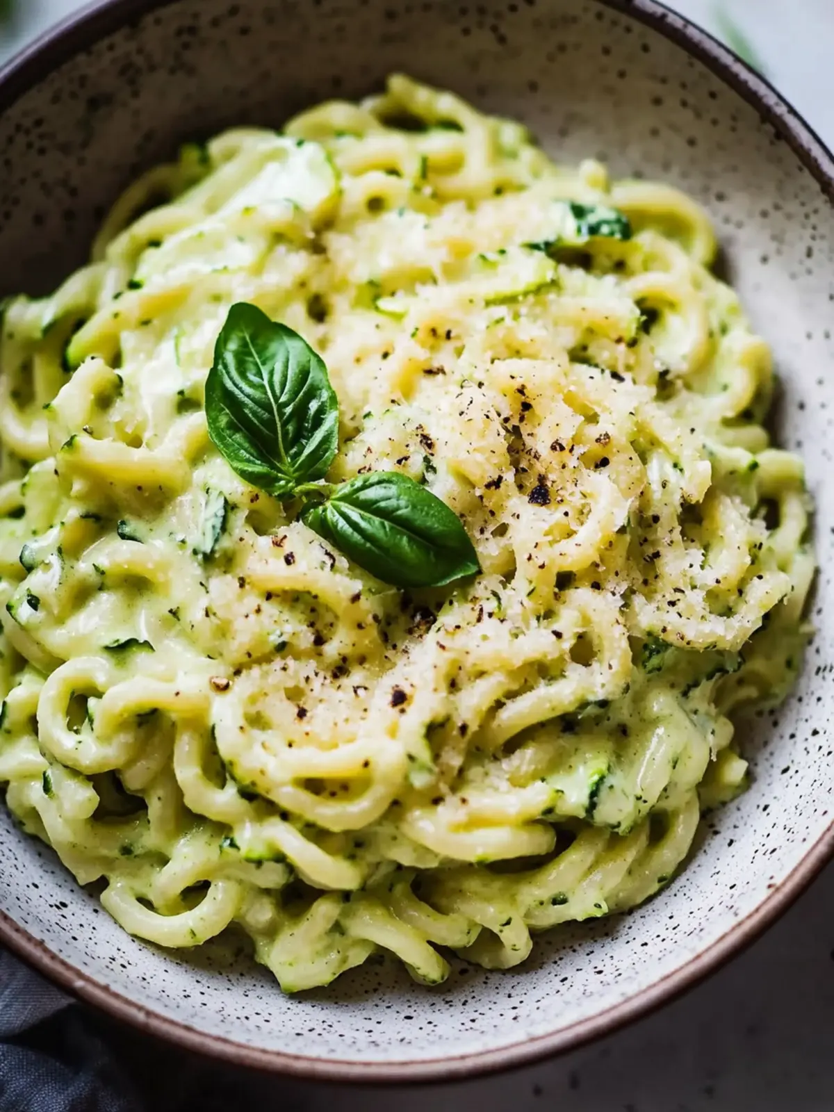Creamy Zucchini Pasta