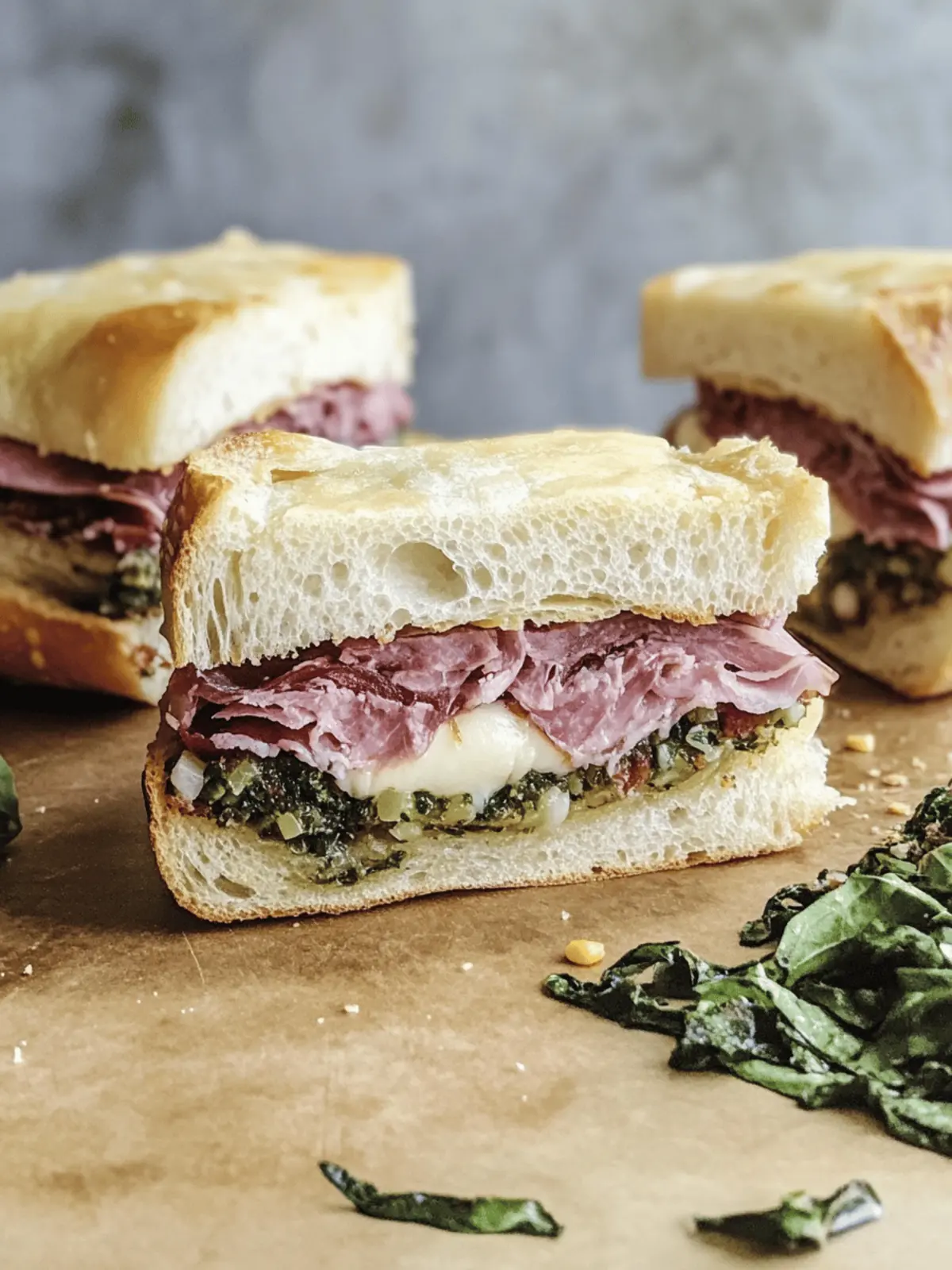Focaccia Muffuletta