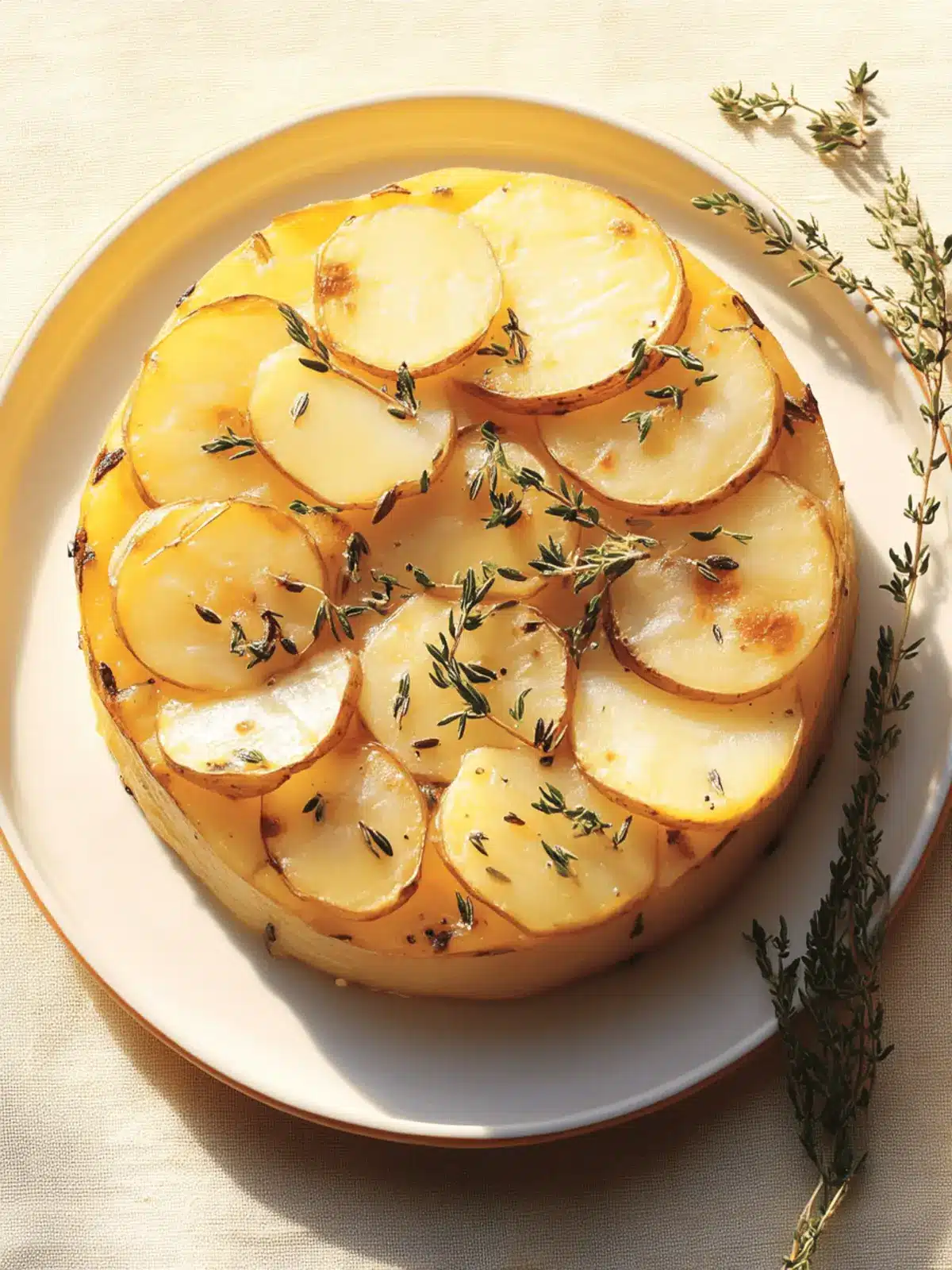 Pommes Anna   French Melted Potatoes