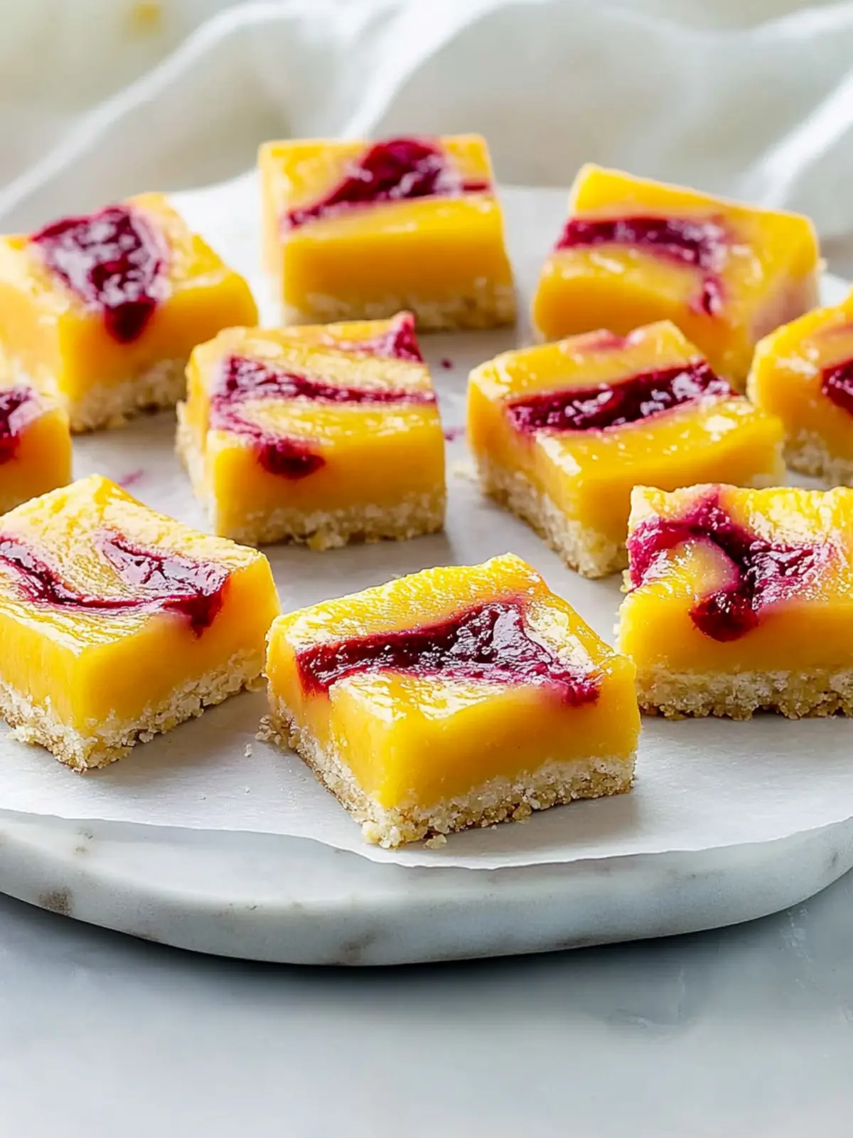 Deliciously Tangy Raspberry Mango Bars You ll Love 4 Raspberry Mango Bars