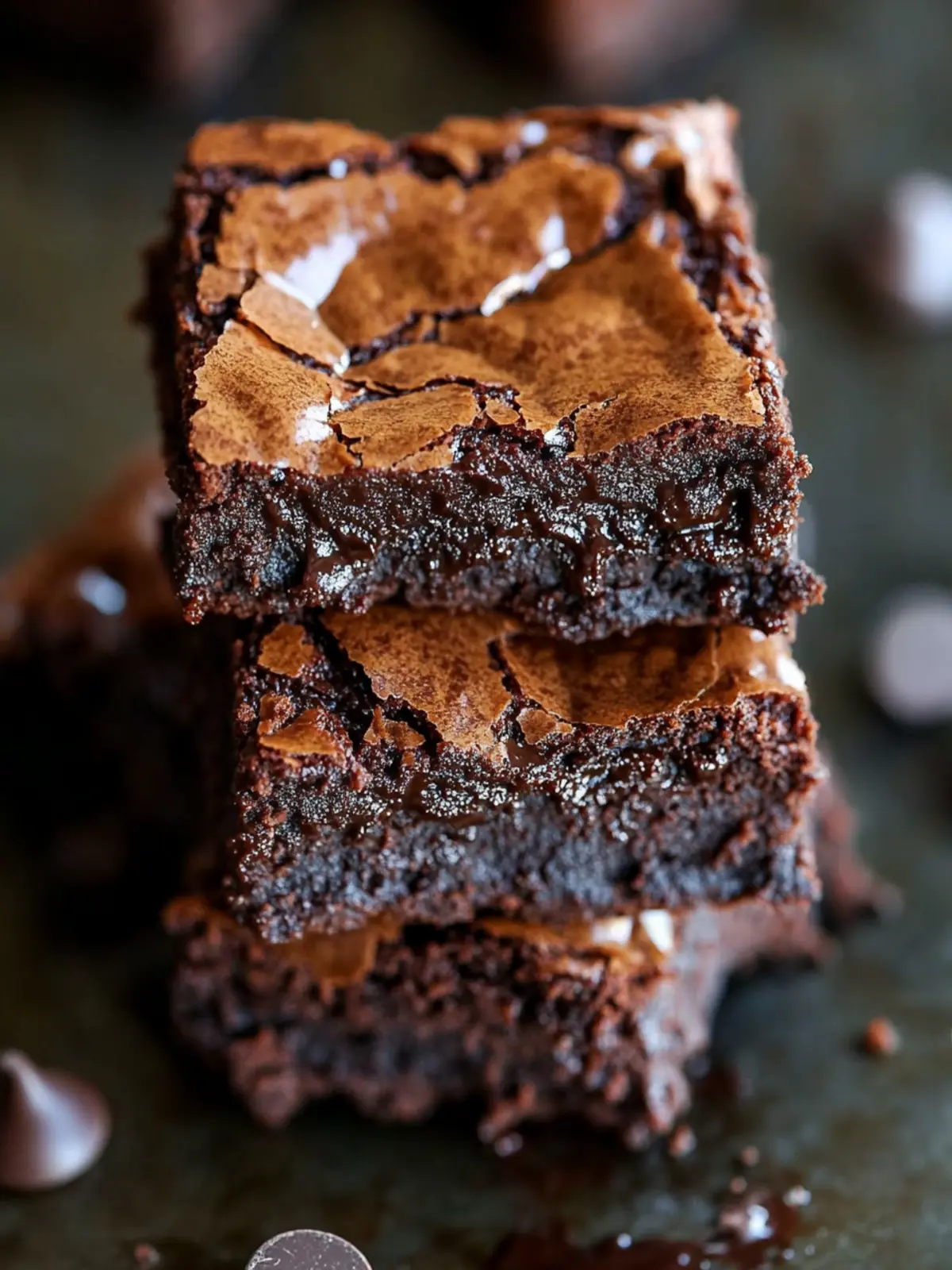 Decadent Flourless Double Chocolate Brownies You'll Love 2 flourless double chocolate brownies
