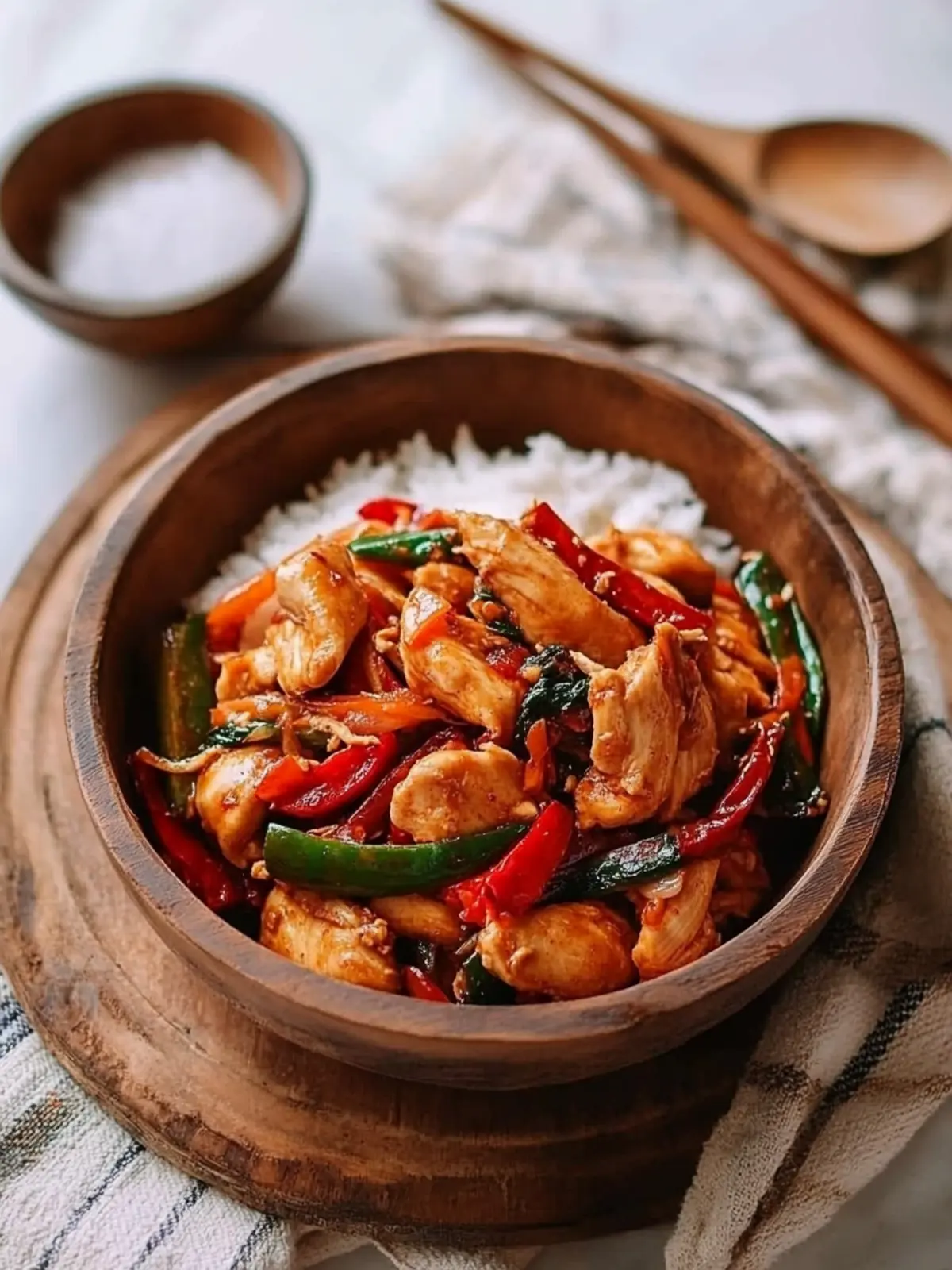 Thai Chili Sauce Chicken Stir-fry
