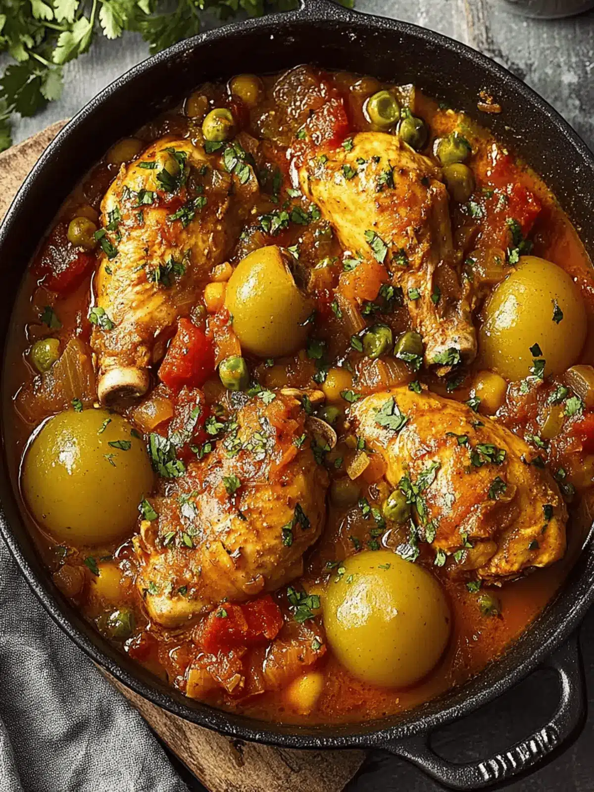 Delicious Pollo Guisado: Puerto Rican Braised Chicken Bliss 2 Pollo Guisado (Puerto Rican Braised Chicken)