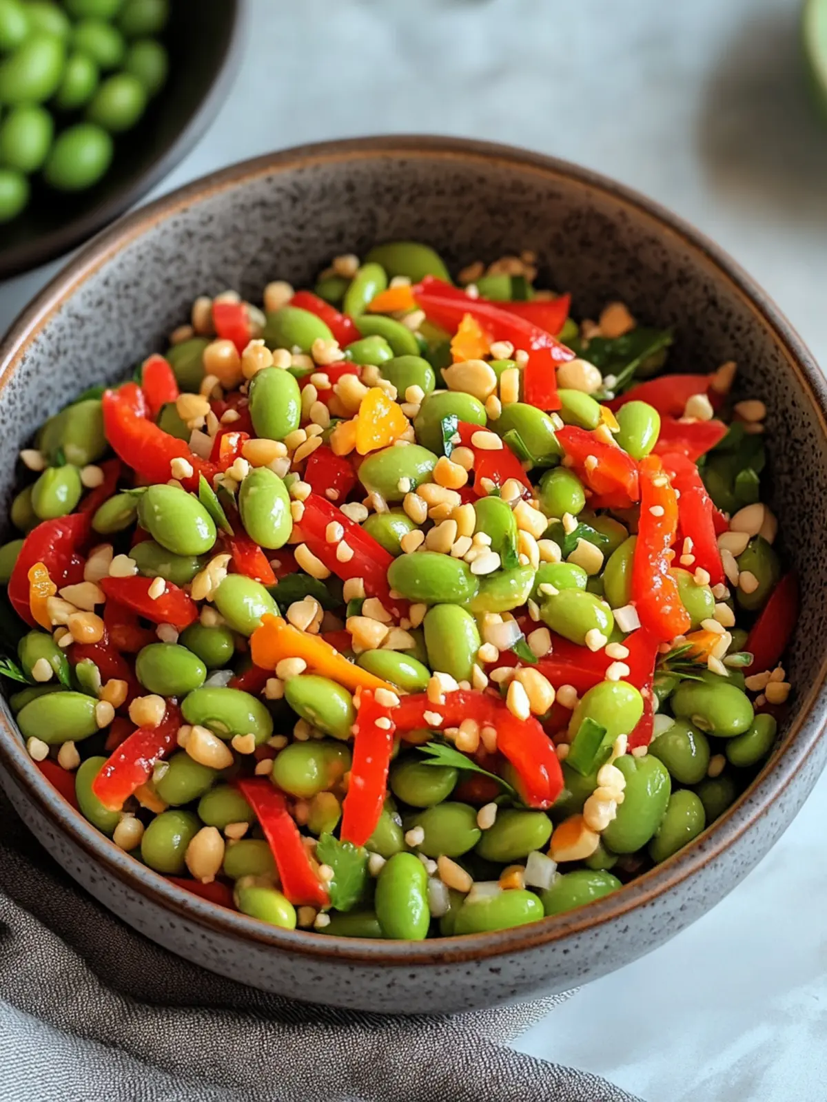 Easy Edamame Salad