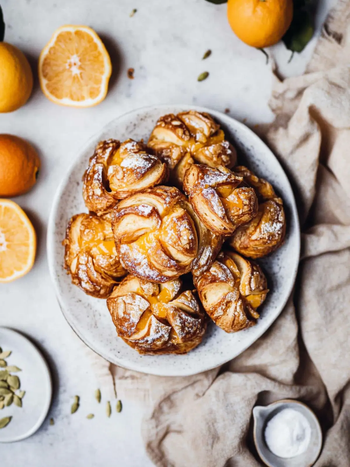 Vegan Orange Cardamom Buns