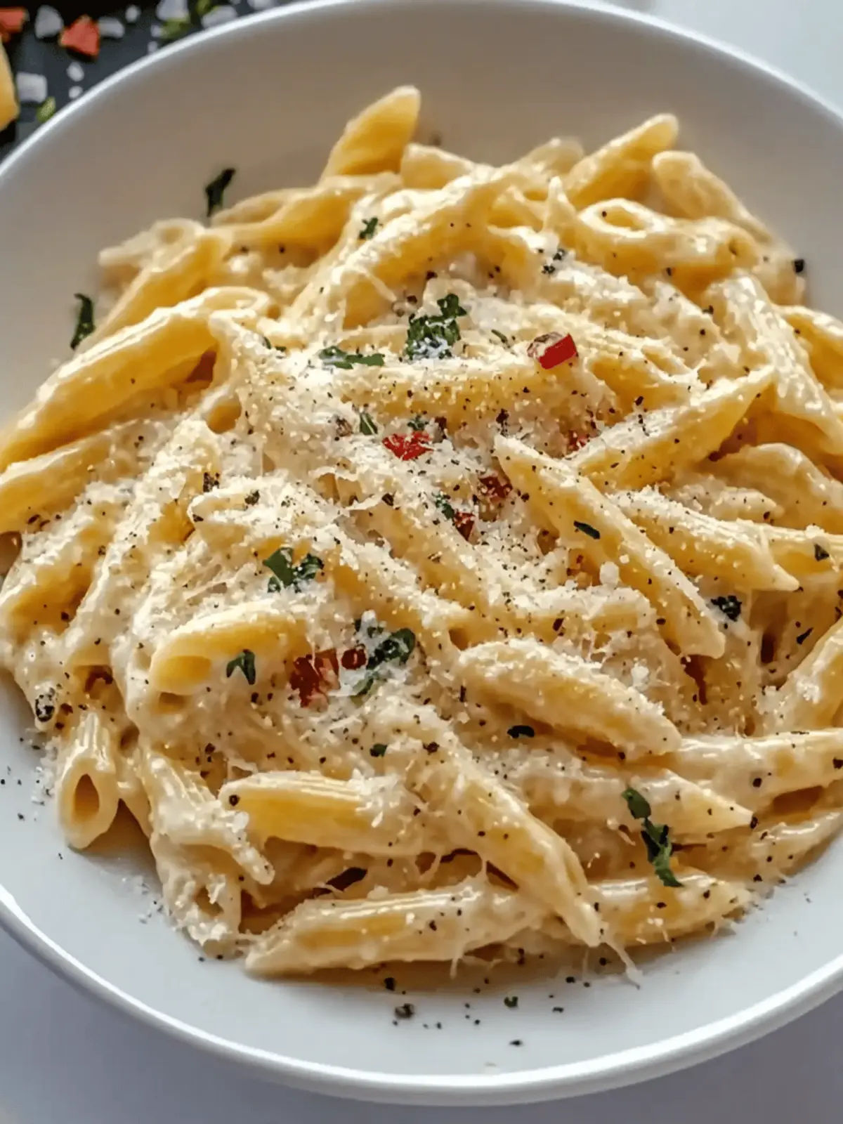 One Pot Creamy Garlic Pasta That's Ready in 10 Minutes 3 One Pot Creamy Garlic Pasta