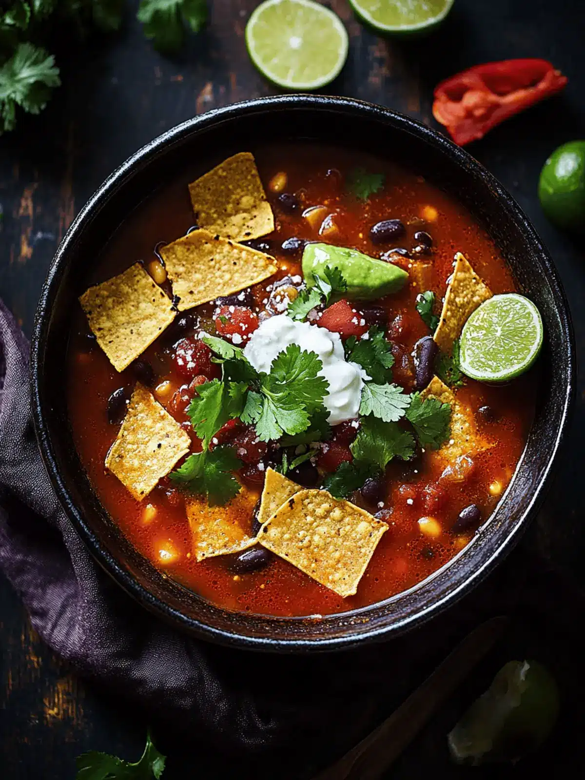 Delicious Authentic Tortilla Soup for Cozy Nights at Home 2 Authentic Tortilla Soup