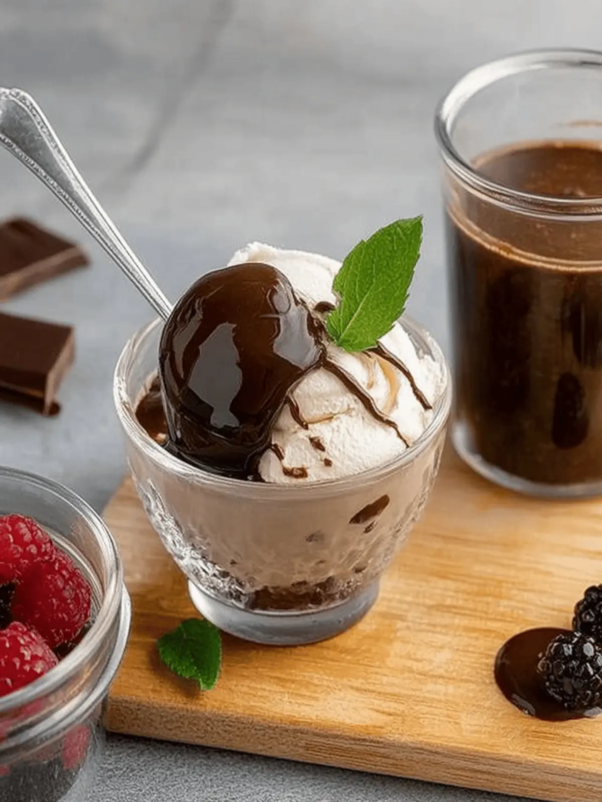 Irresistible Hot Fudge Ice Cream Topping for Sweet Treats 2 Hot Fudge Ice Cream Topping