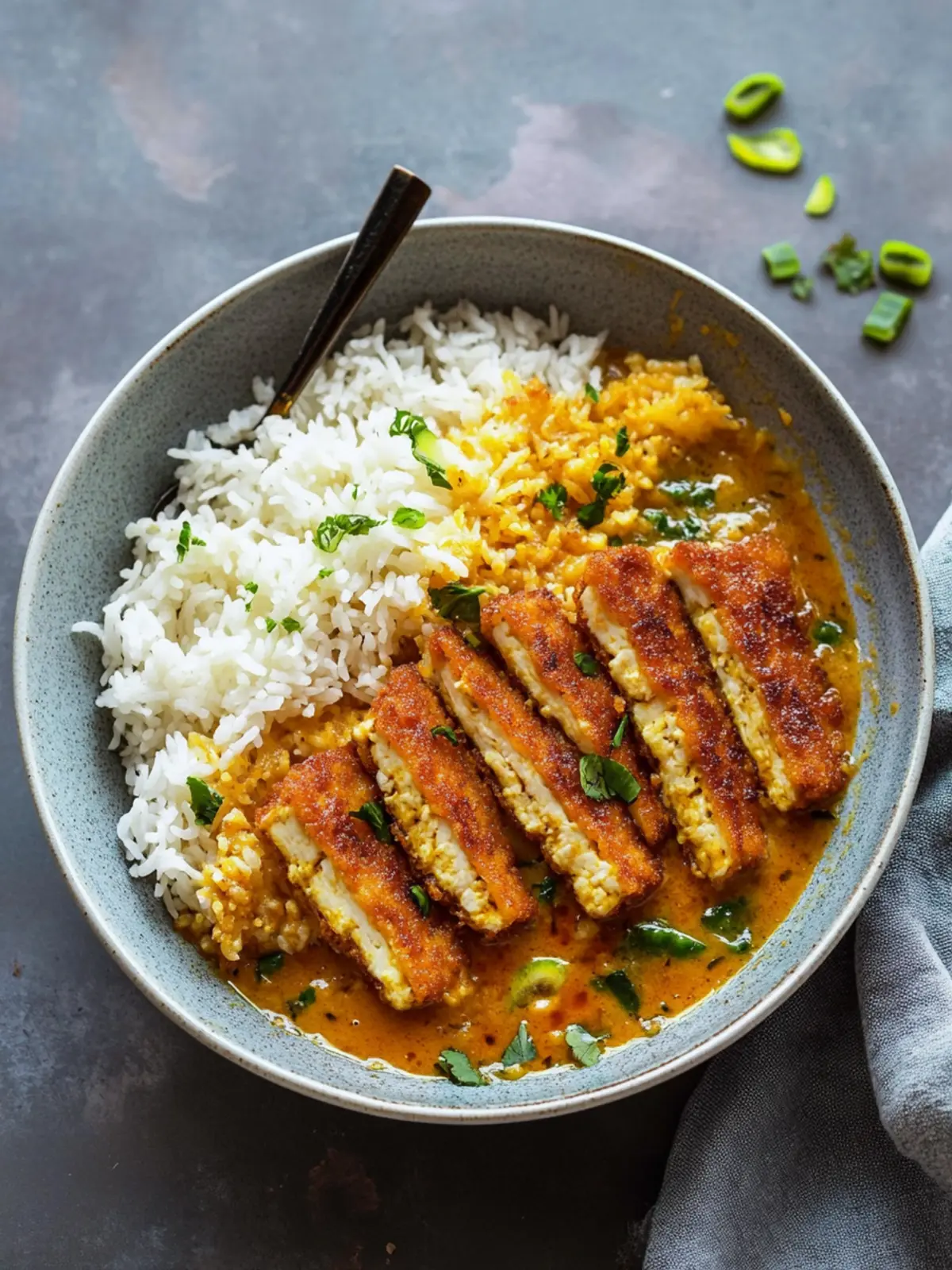 Vegan Tofu Katsu Curry