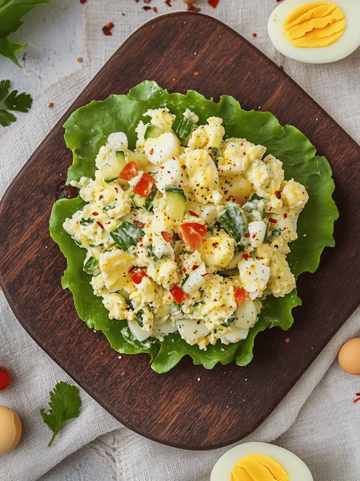 Cottage Cheese Egg Salad: Quick, Creamy, and Keto-Friendly 2 Cottage Cheese Egg Salad
