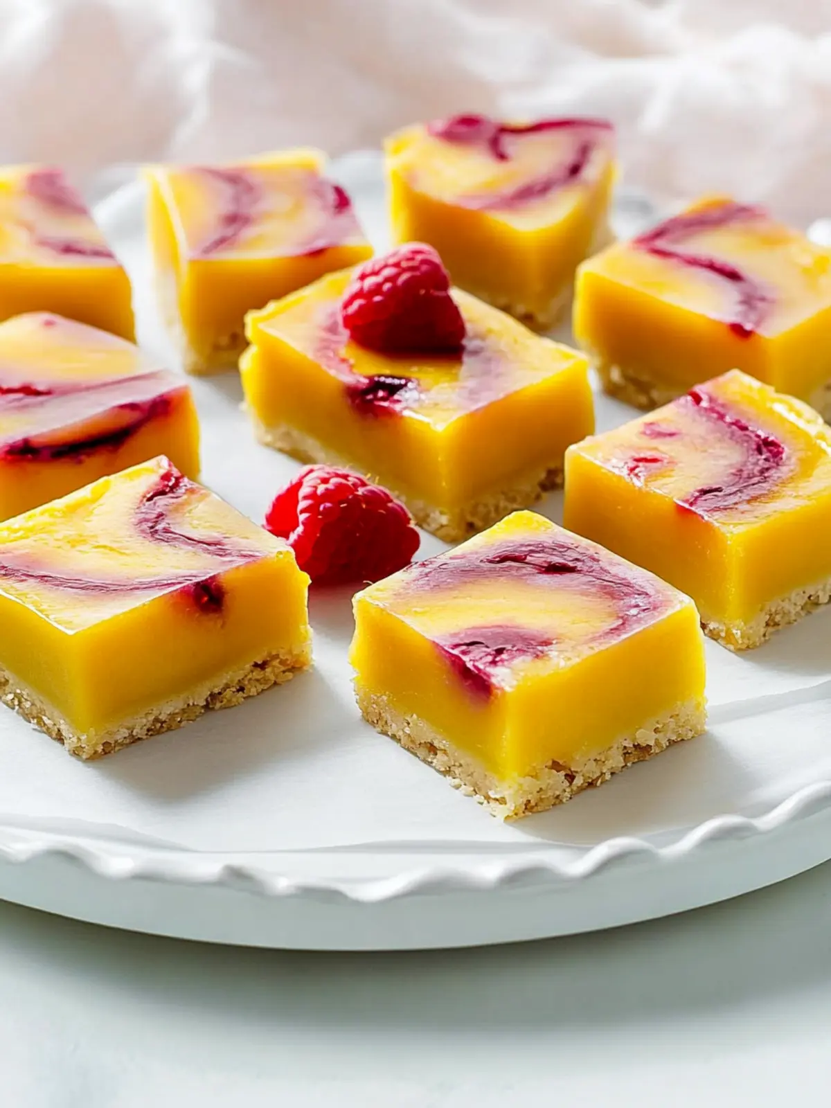 Deliciously Tangy Raspberry Mango Bars You ll Love 3 Raspberry Mango Bars
