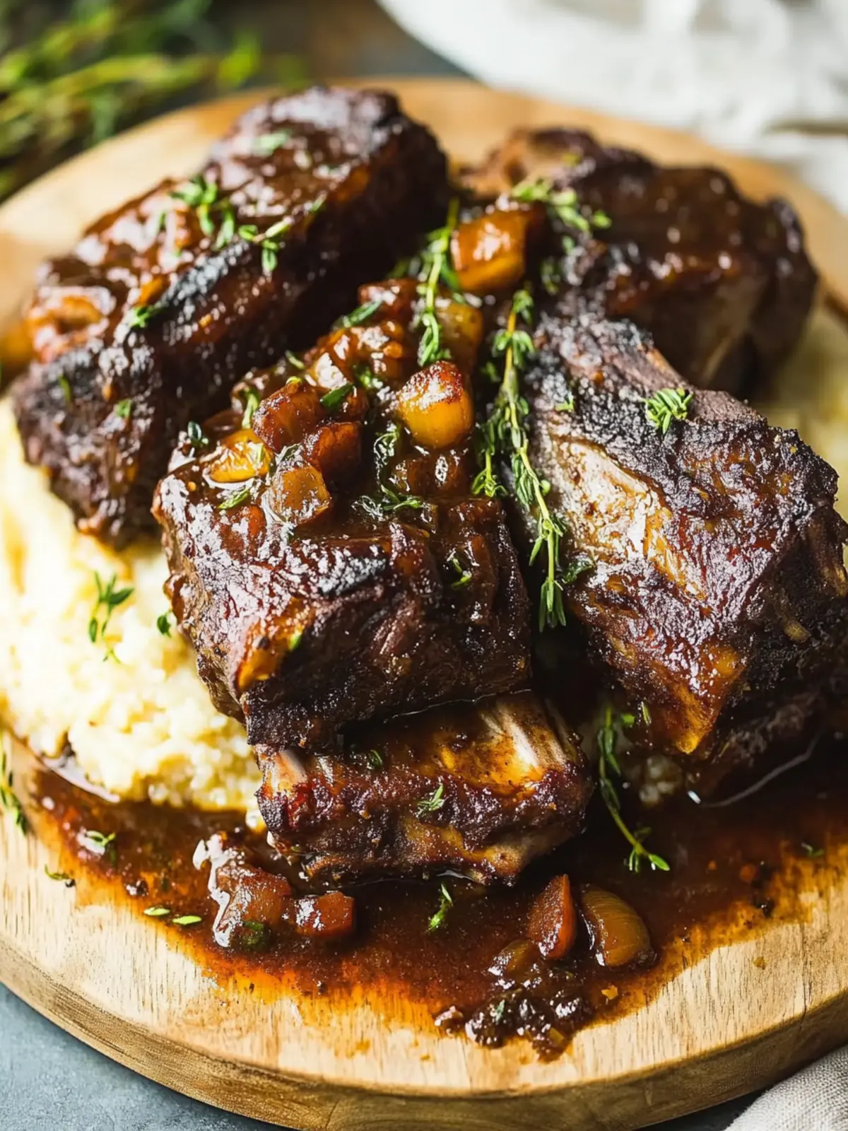 Oven Braised Short Ribs