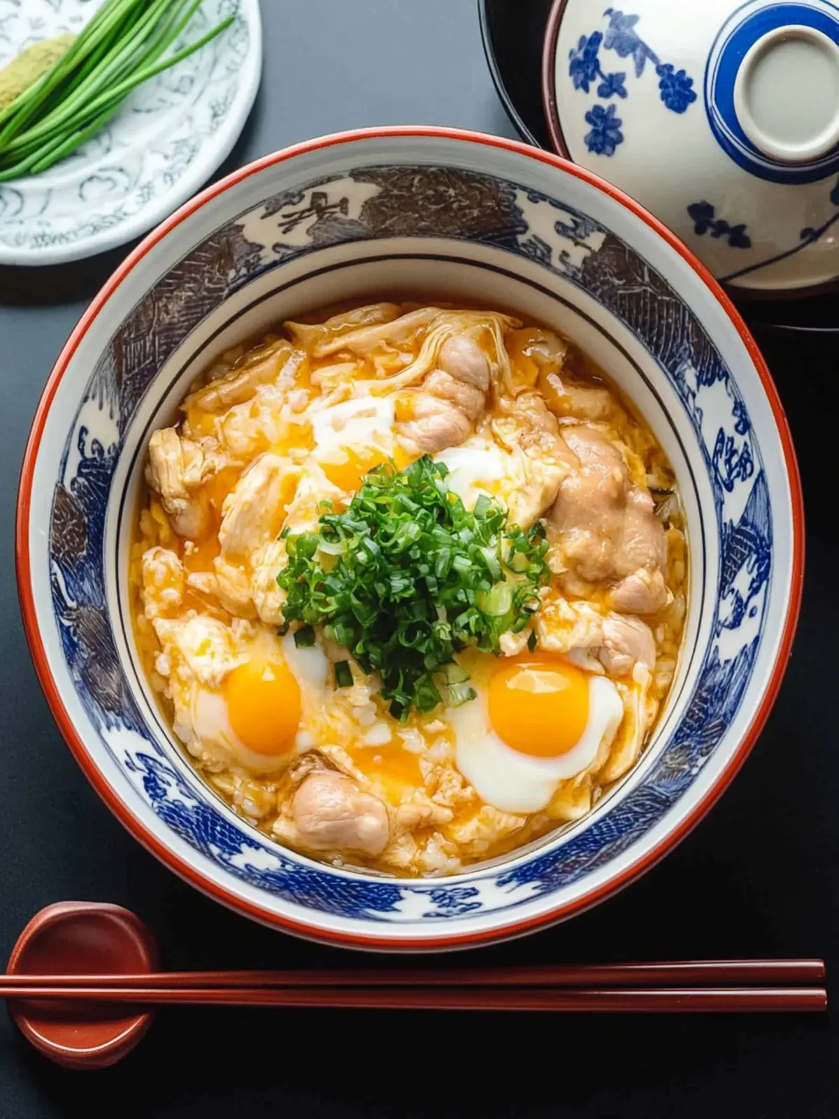 Oyakodon (Japanese Chicken and Egg Rice Bowl)