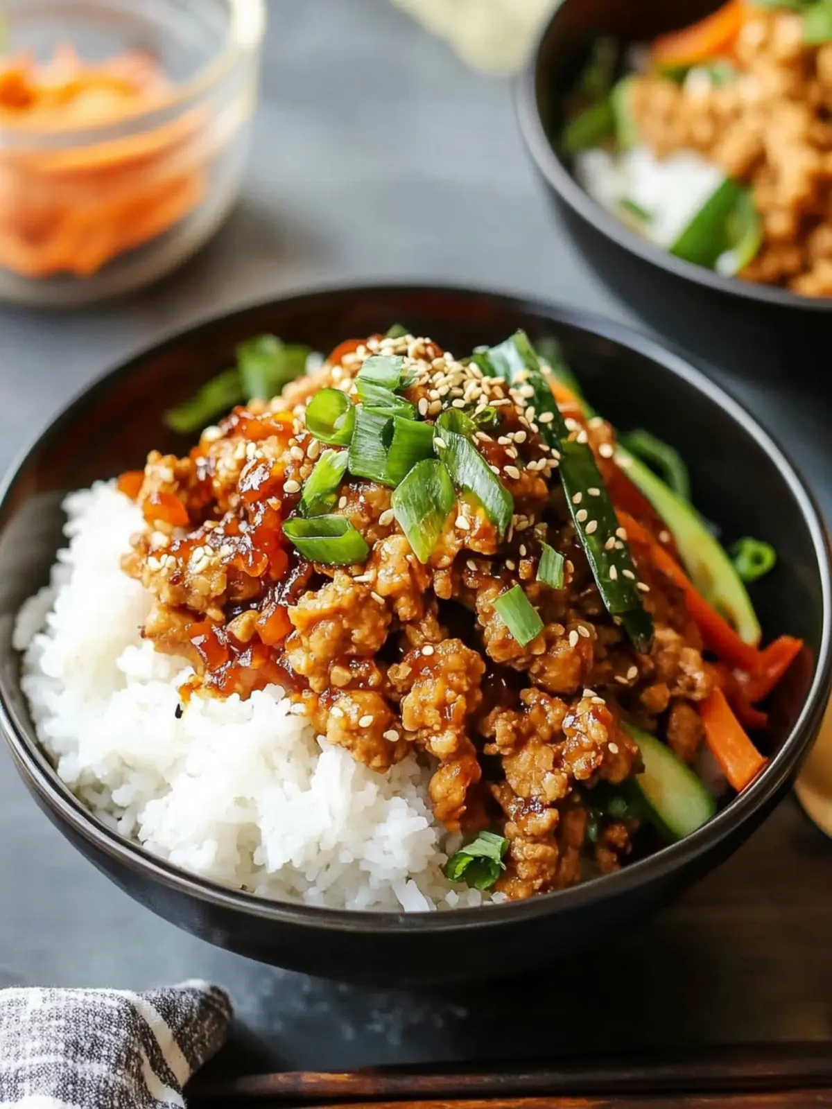 Savory Korean BBQ Tempeh Beef Bowls in Minutes 3 Korean BBQ Tempeh Beef Bowls