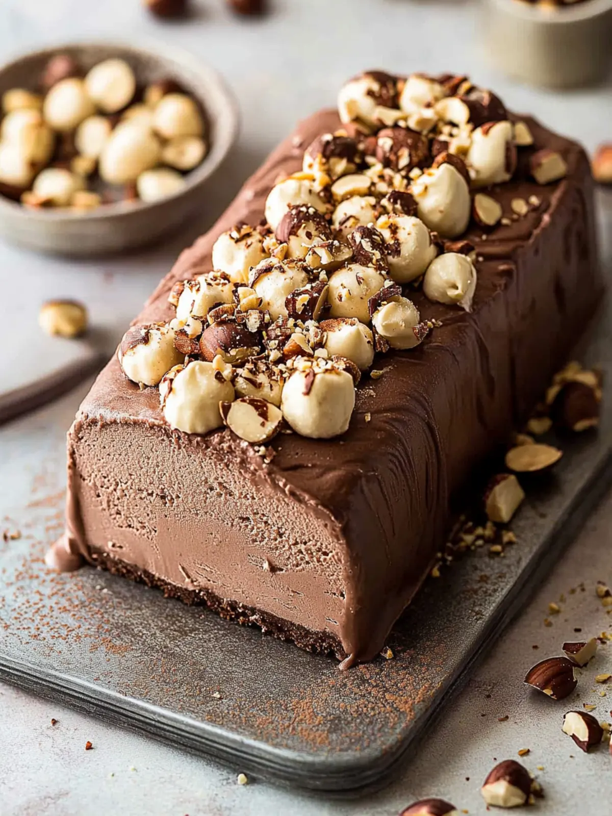 Classic Chocolate Hazelnut Semifreddo