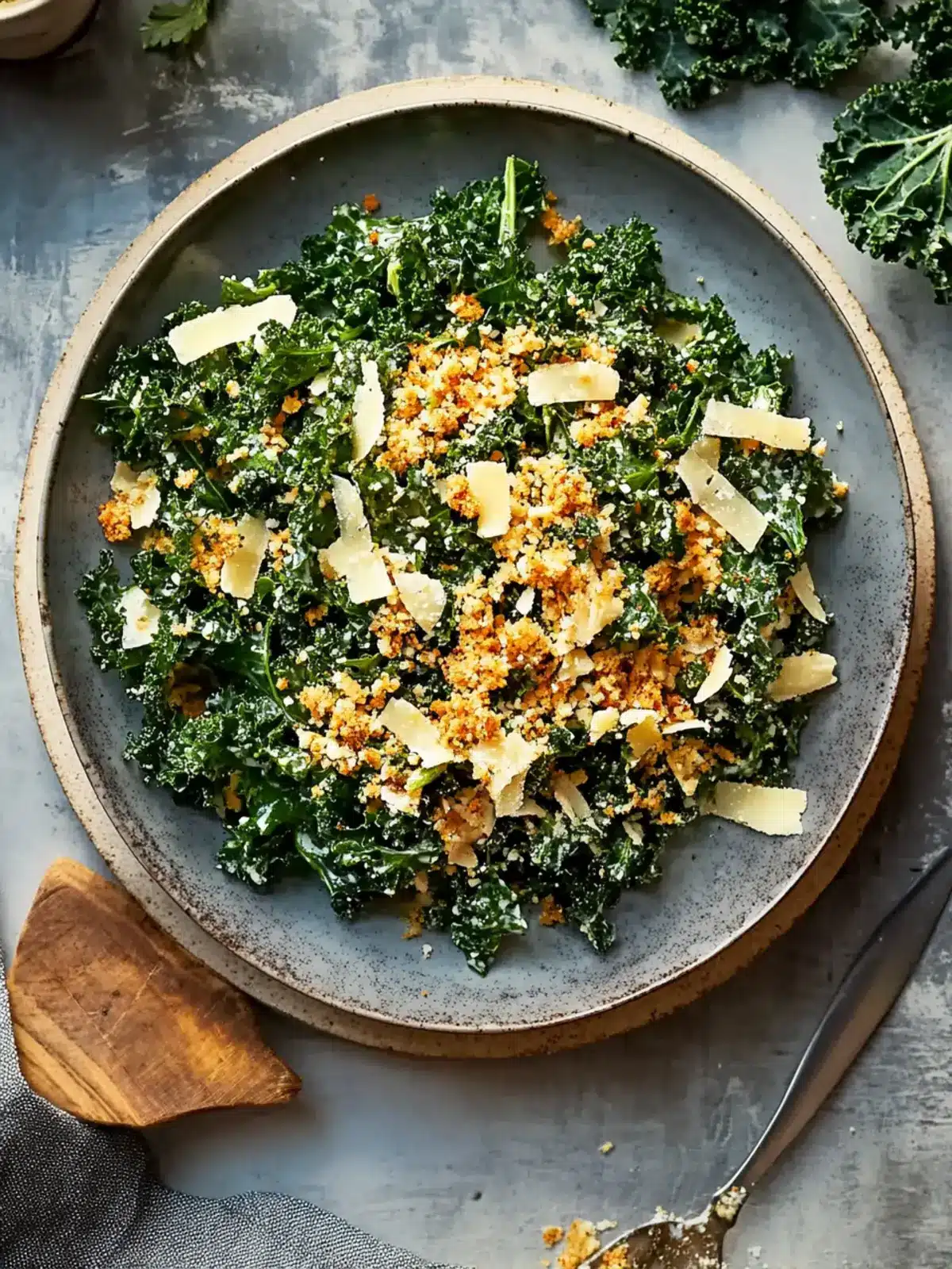 Chopped Kale Salad with Toasted Breadcrumbs