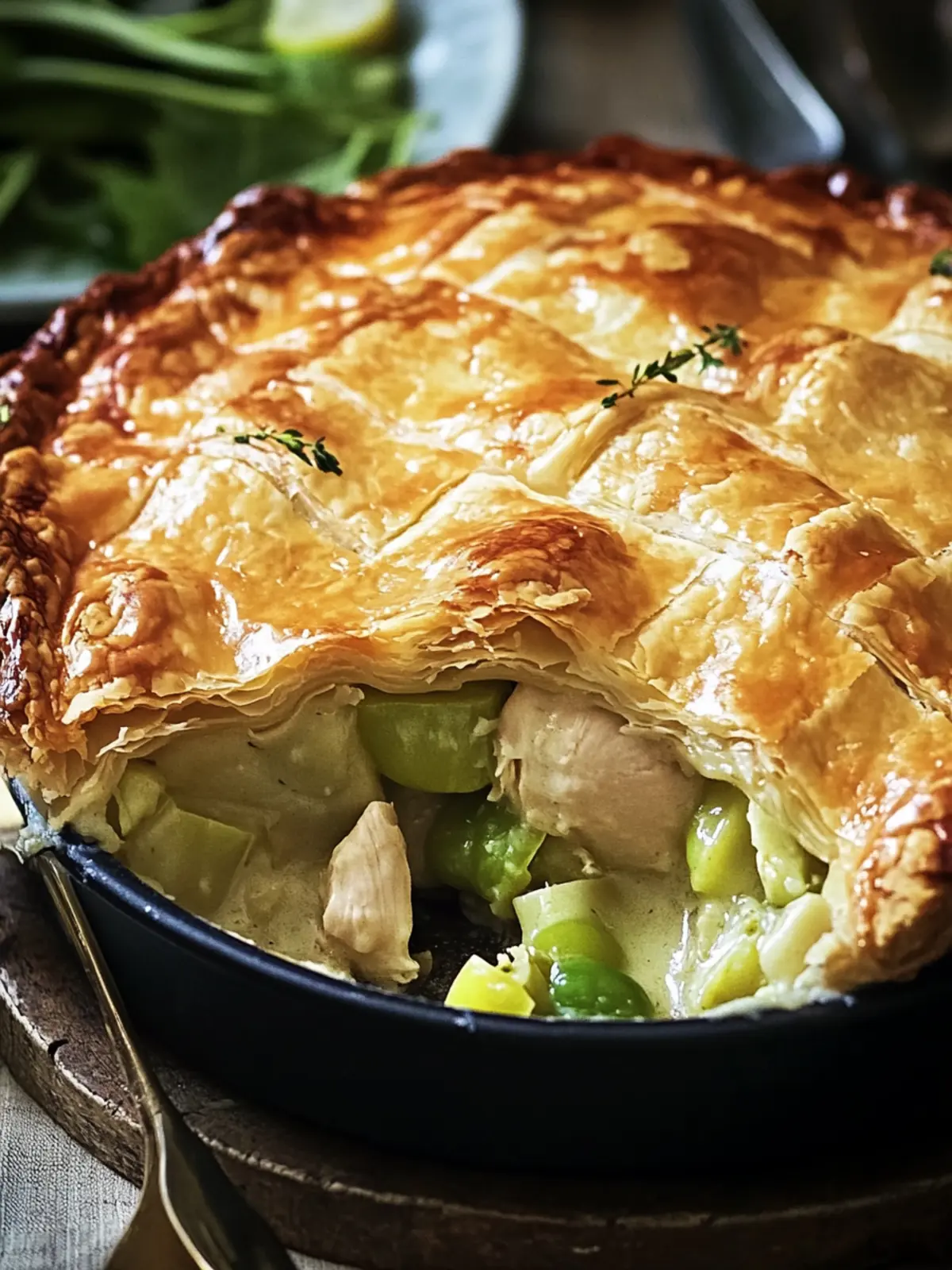 Mary Berry Chicken and Leek Pie