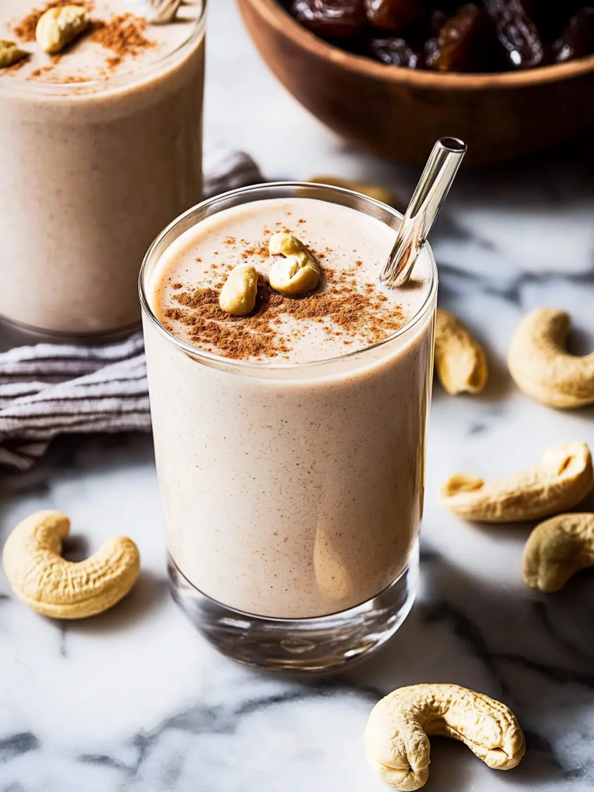Gut-Healthy Cashew Date Shake