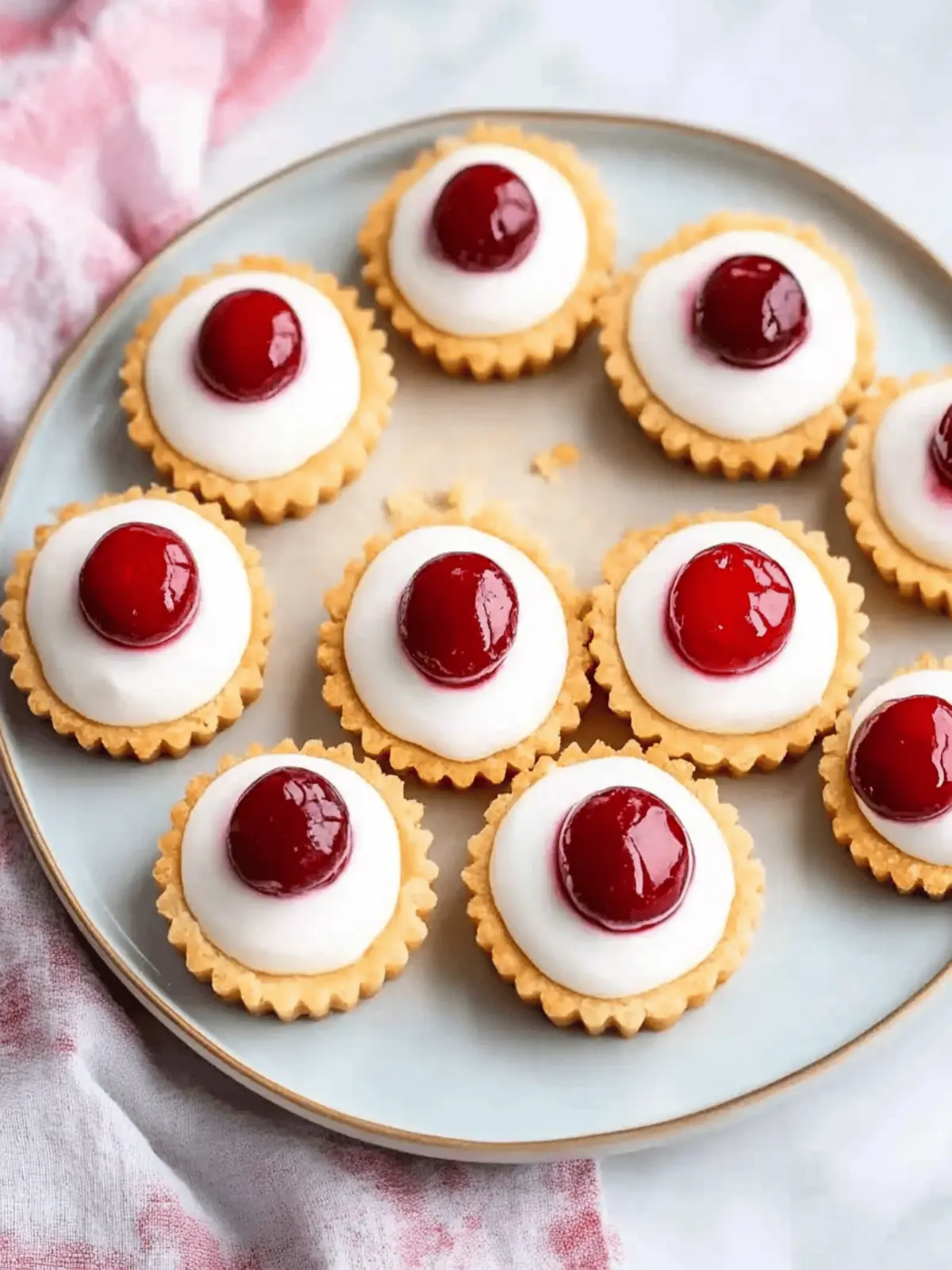 Delicious Mini Cherry Bakewell Tartlets You ll Fall in Love With 2 Mini Cherry Bakewell Tartlets