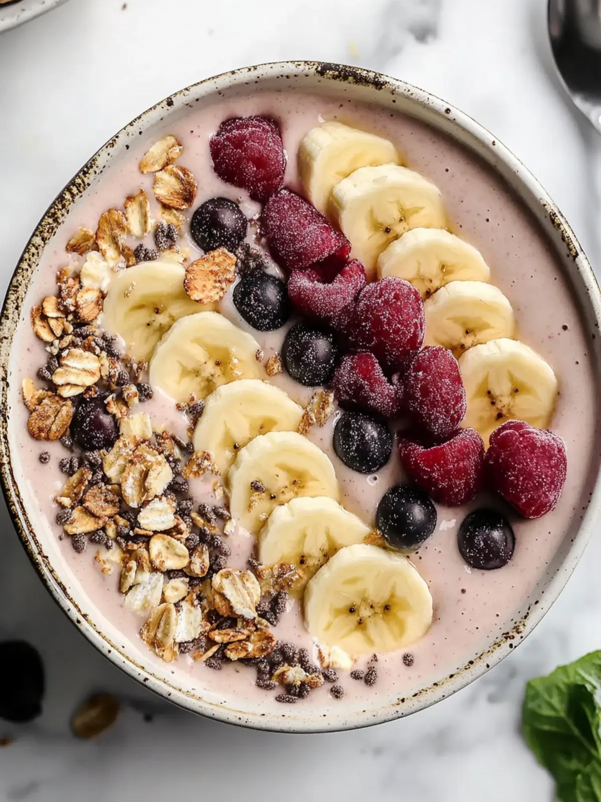 banana smoothie bowl