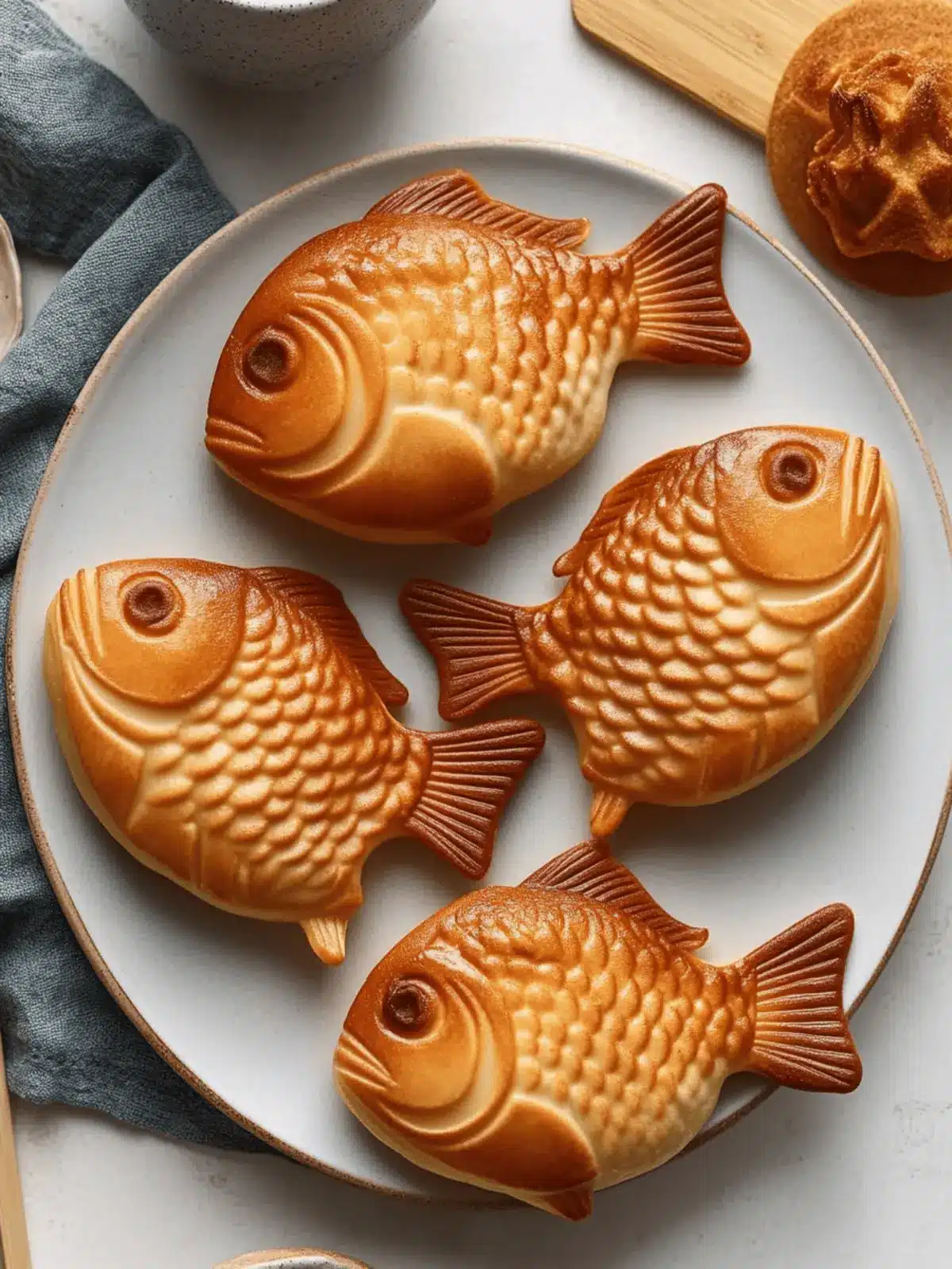 Taiyaki (Japanese Fish Dessert)