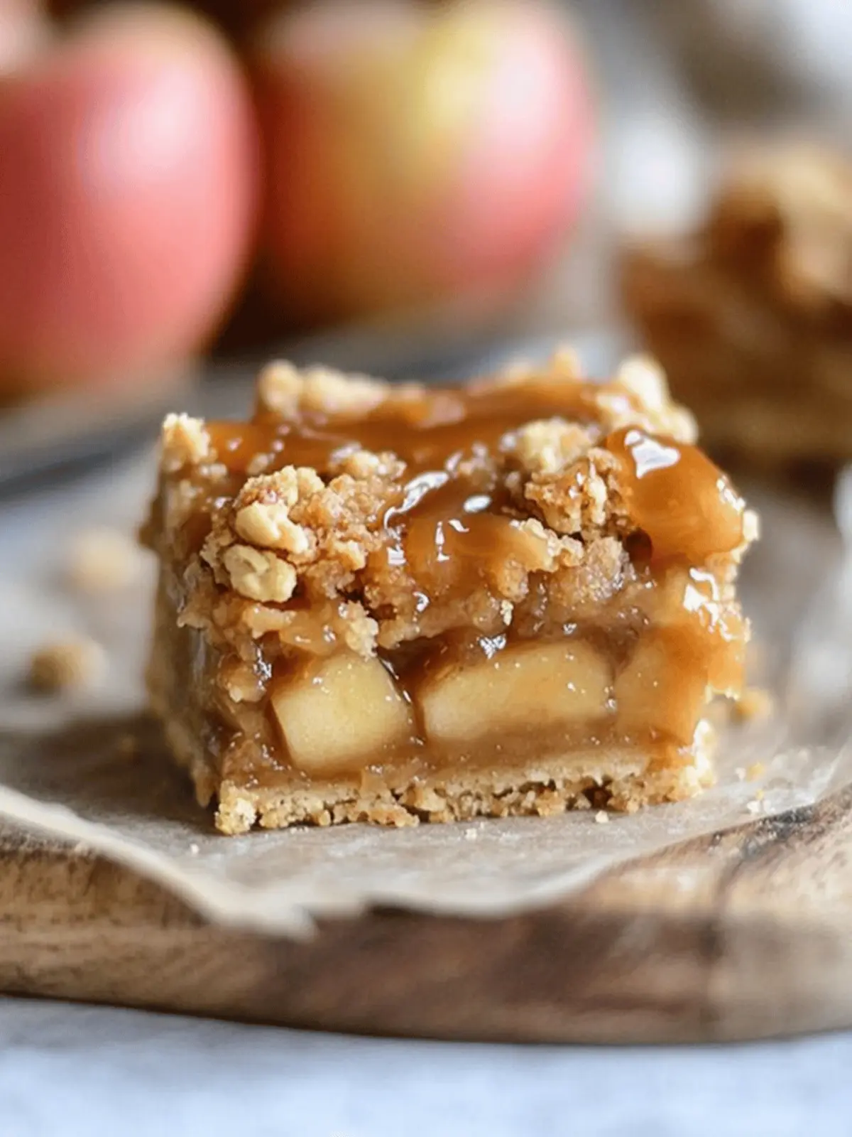 Salted Caramel Apple Crisp Bars to Fall in Love With 3 Salted Caramel Apple Crisp Bars