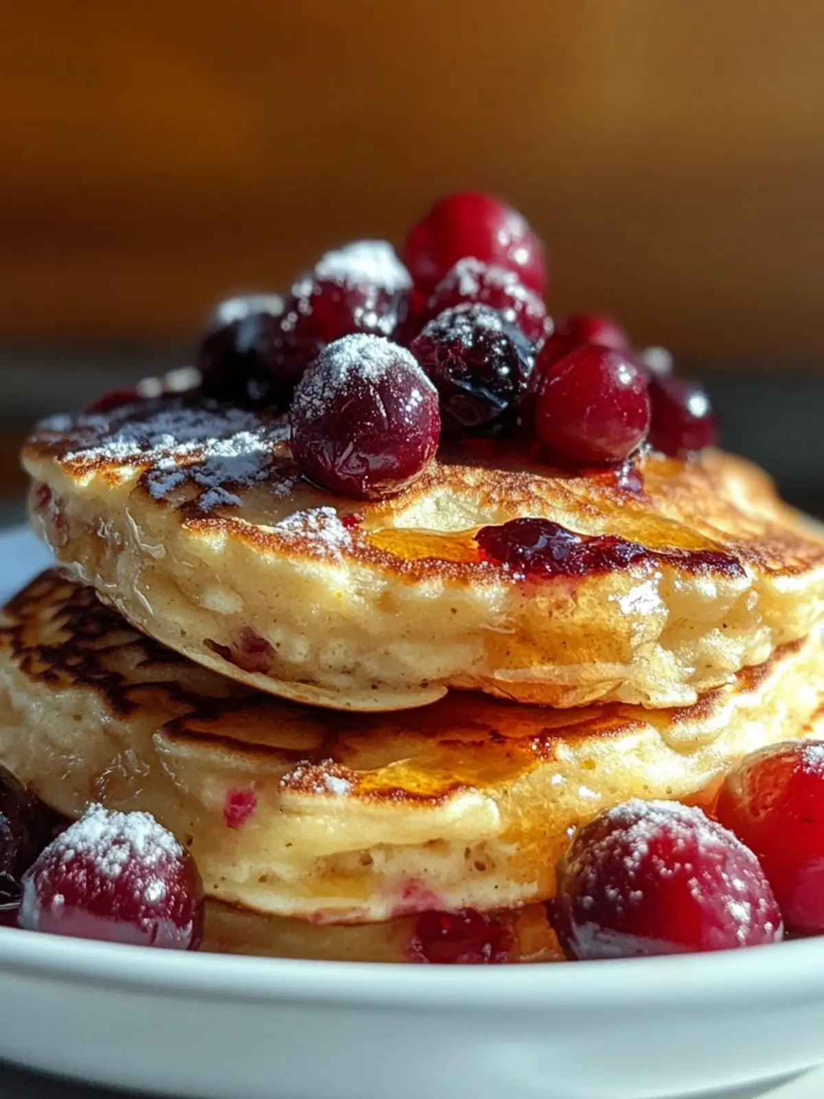 Cranberry-Orange Pancakes