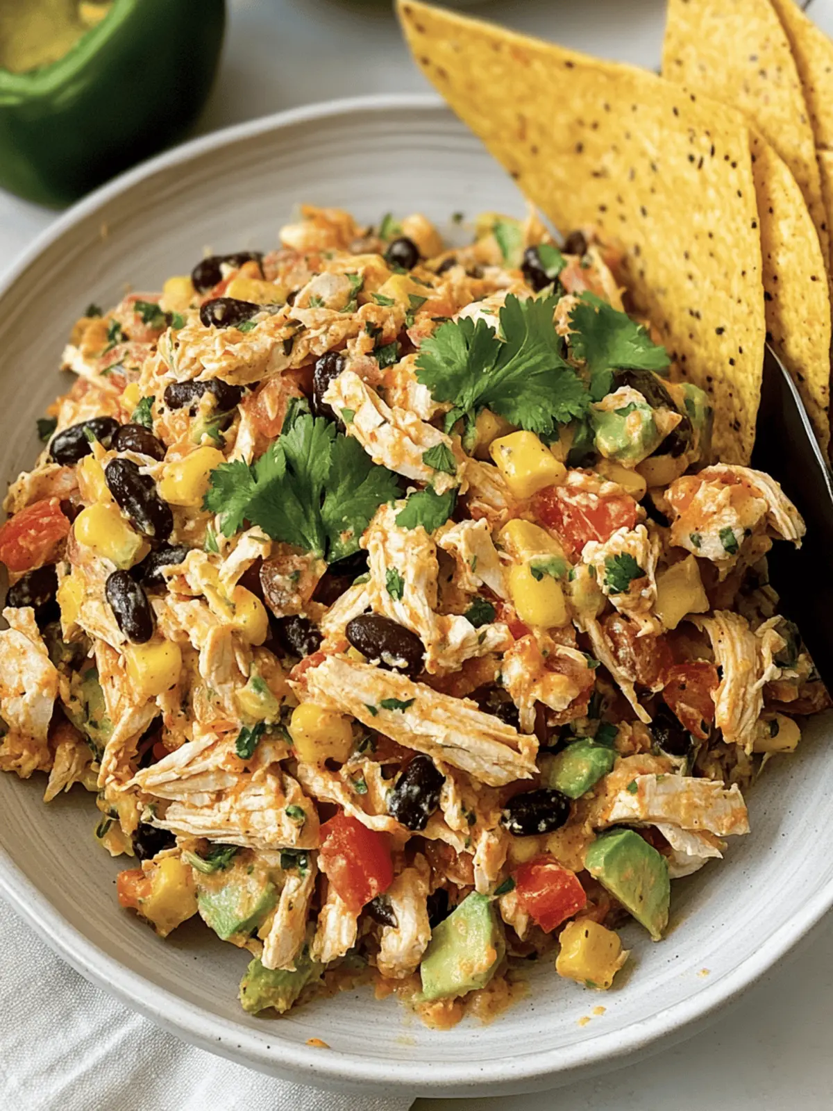 Zesty Southwestern Chicken Salad That's Effortlessly Delicious 3 Southwestern Chicken Salad