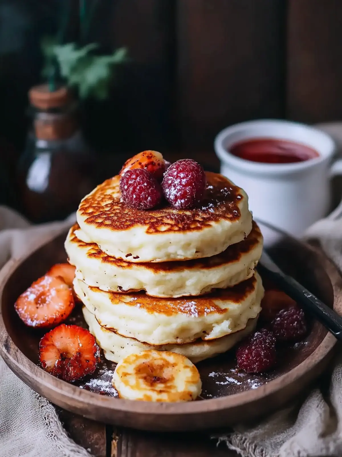 Cottage Cheese Pancakes