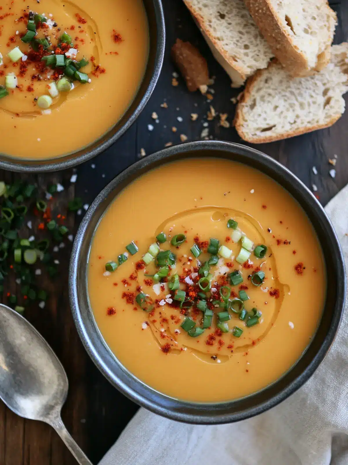 Maya Feller s Sweet Potato and Leek Soup