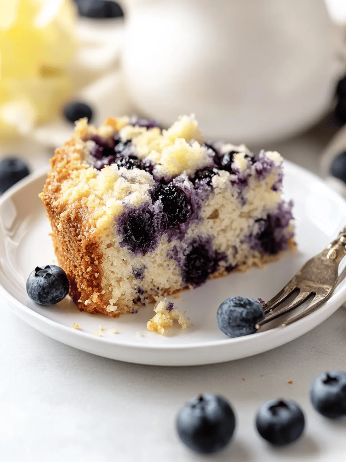 Irresistible Blueberry Coffee Cake with Lemon Glaze Delight 4 Blueberry Coffee Cake