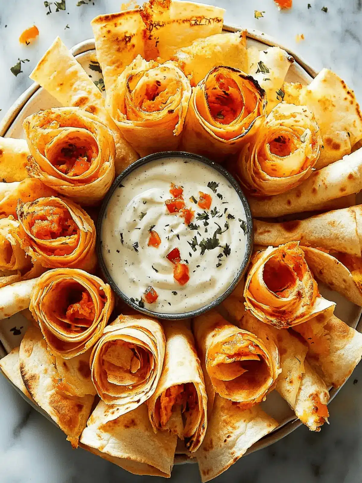 Blooming Quesadilla Ring: Your Next Game-Day Superstar