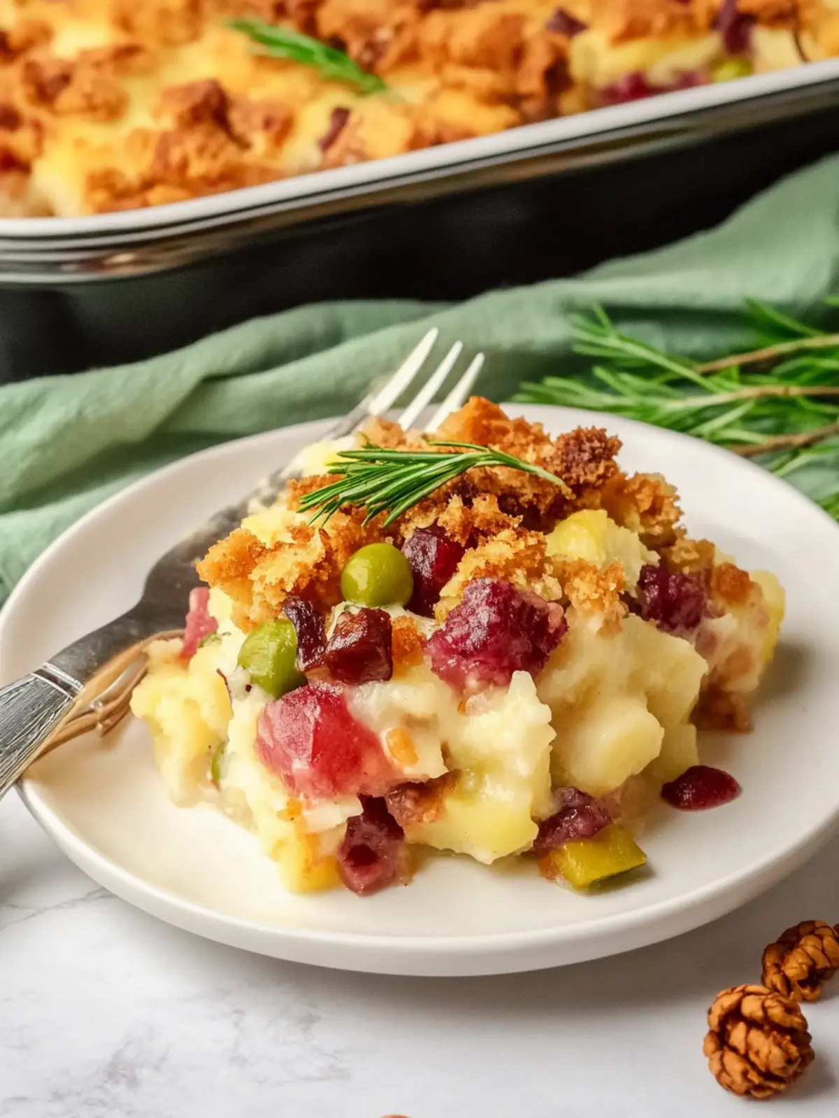 Thanksgiving Leftover Casserole