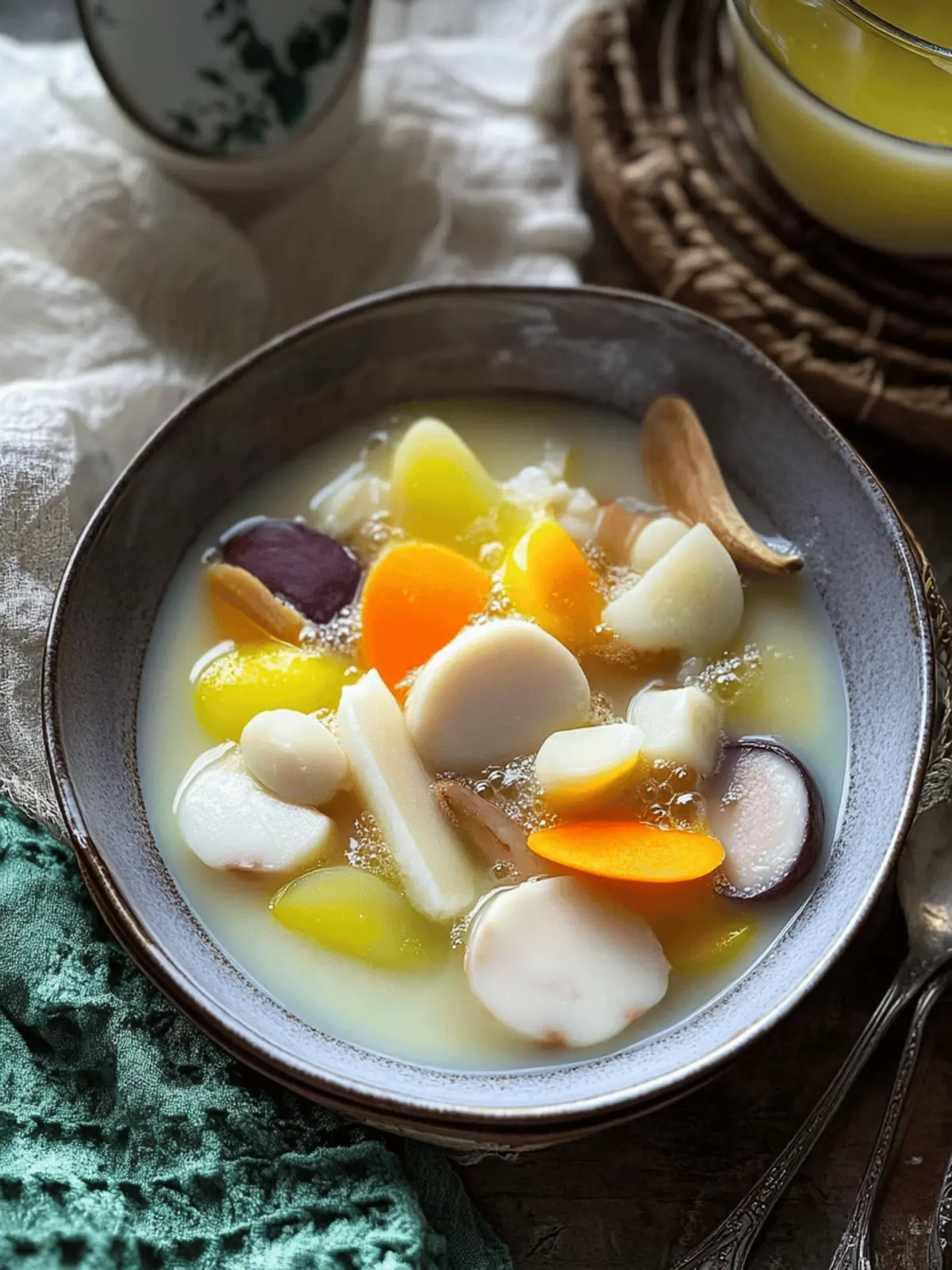 Ginataang Bilo Bilo - Filipino Dessert Pudding