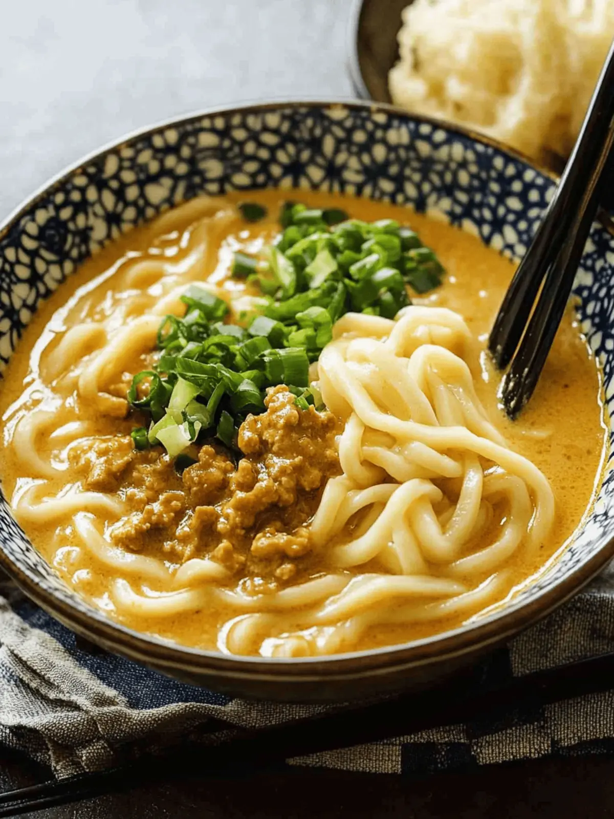 Easy 15 Minute Japanese Curry Udon