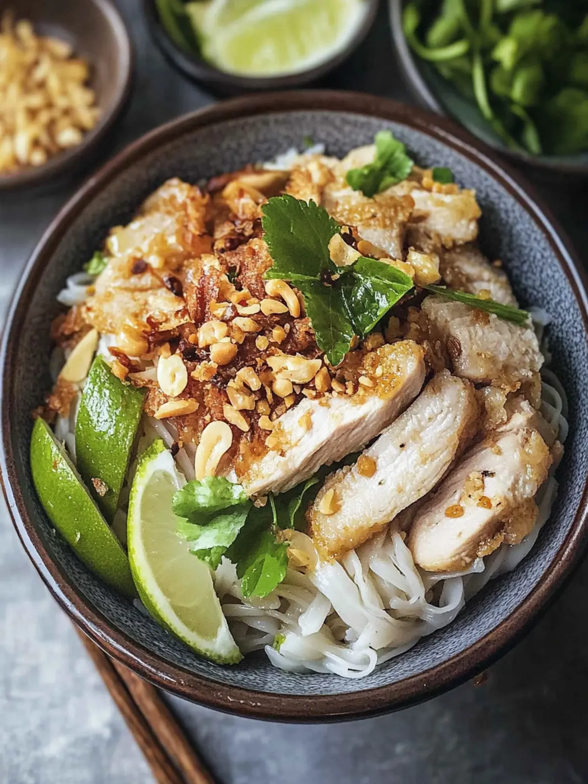 Kuay Tiew Kua Gai Thai Rice Noodles with Chicken