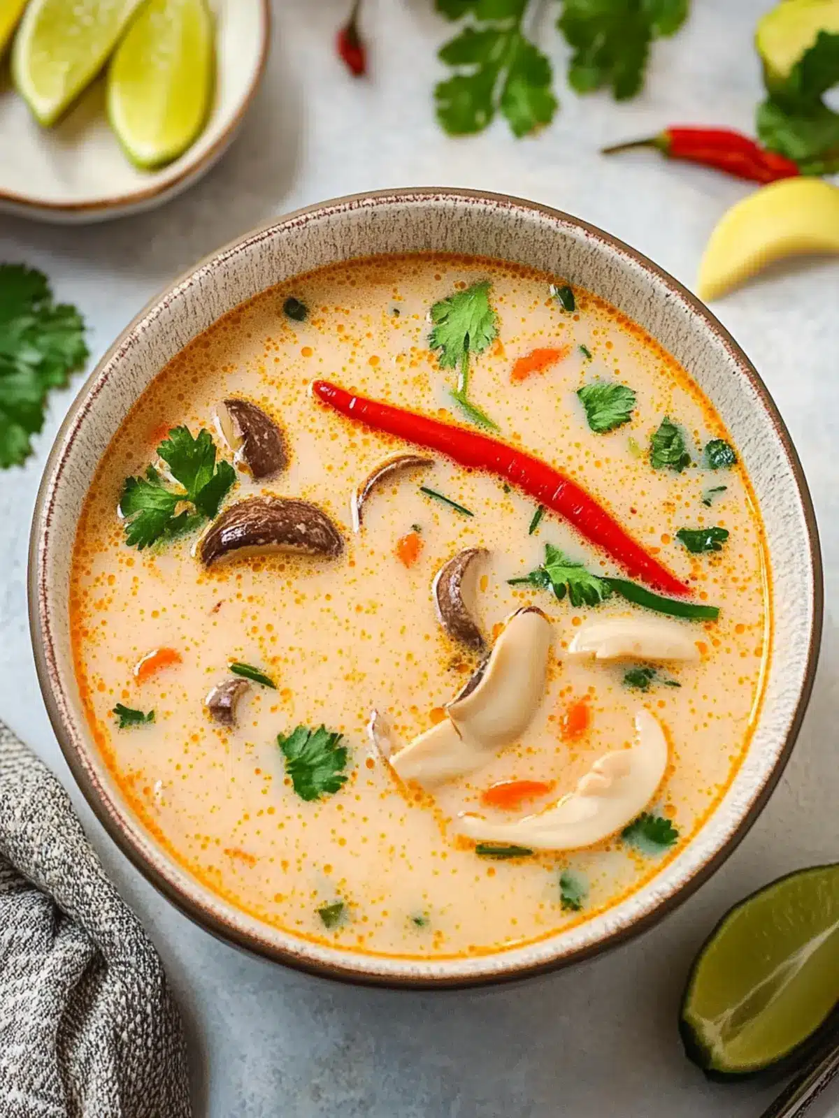 Slow Cooker Tom Kha Soup