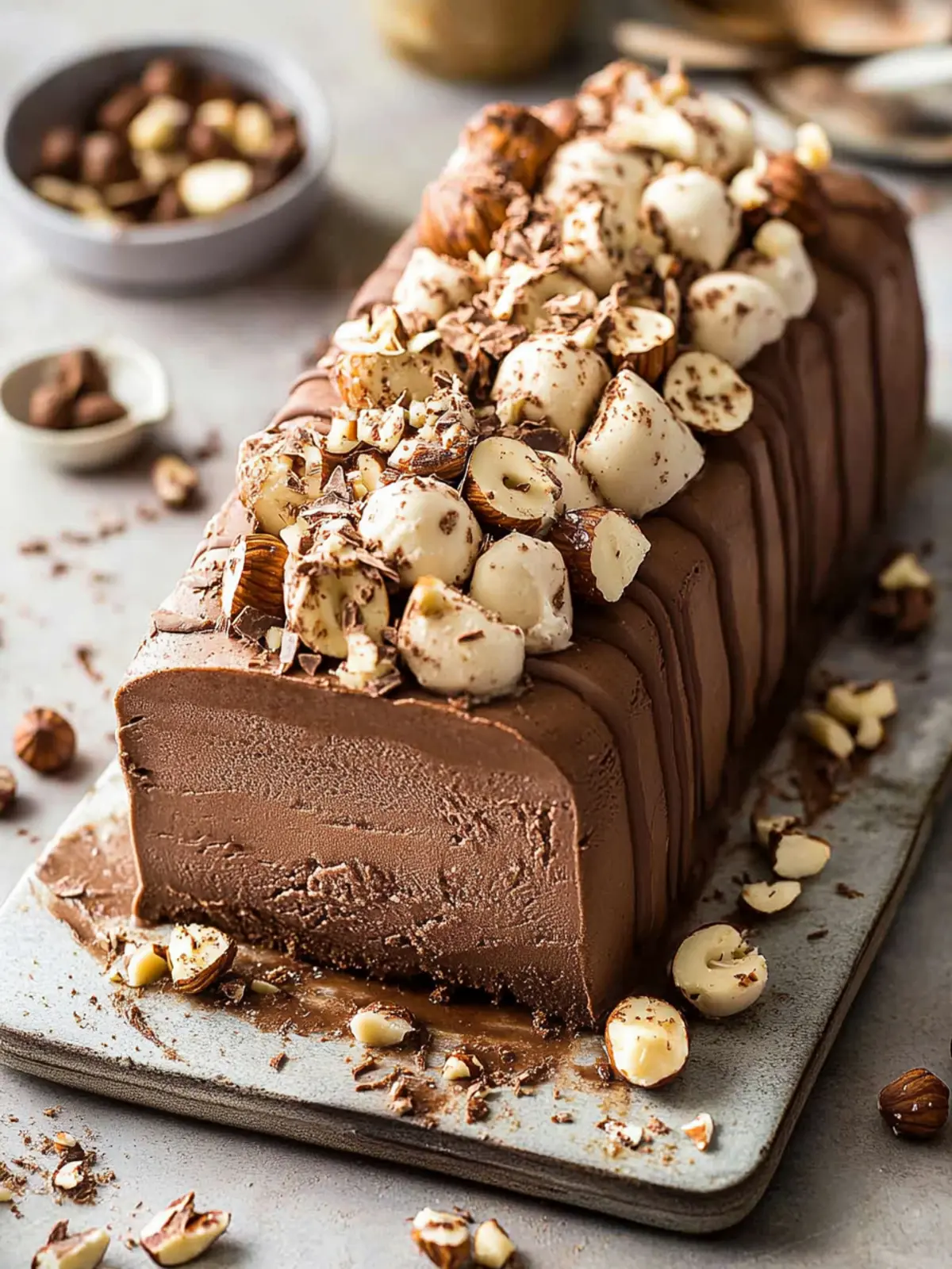 Classic Chocolate Hazelnut Semifreddo