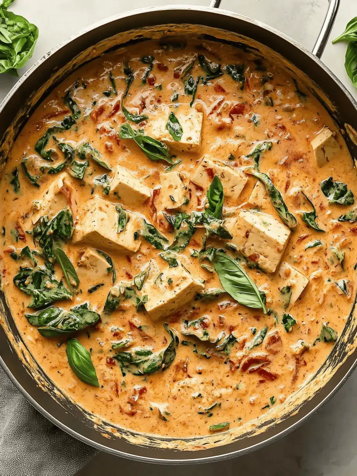 Delicious Marry Me Tofu in Creamy Sun-Dried Tomato Sauce 4 Marry Me Tofu