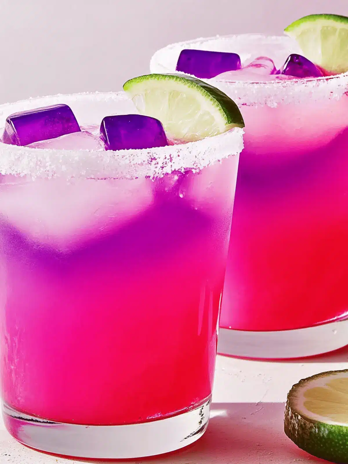 Color-Changing Margaritas