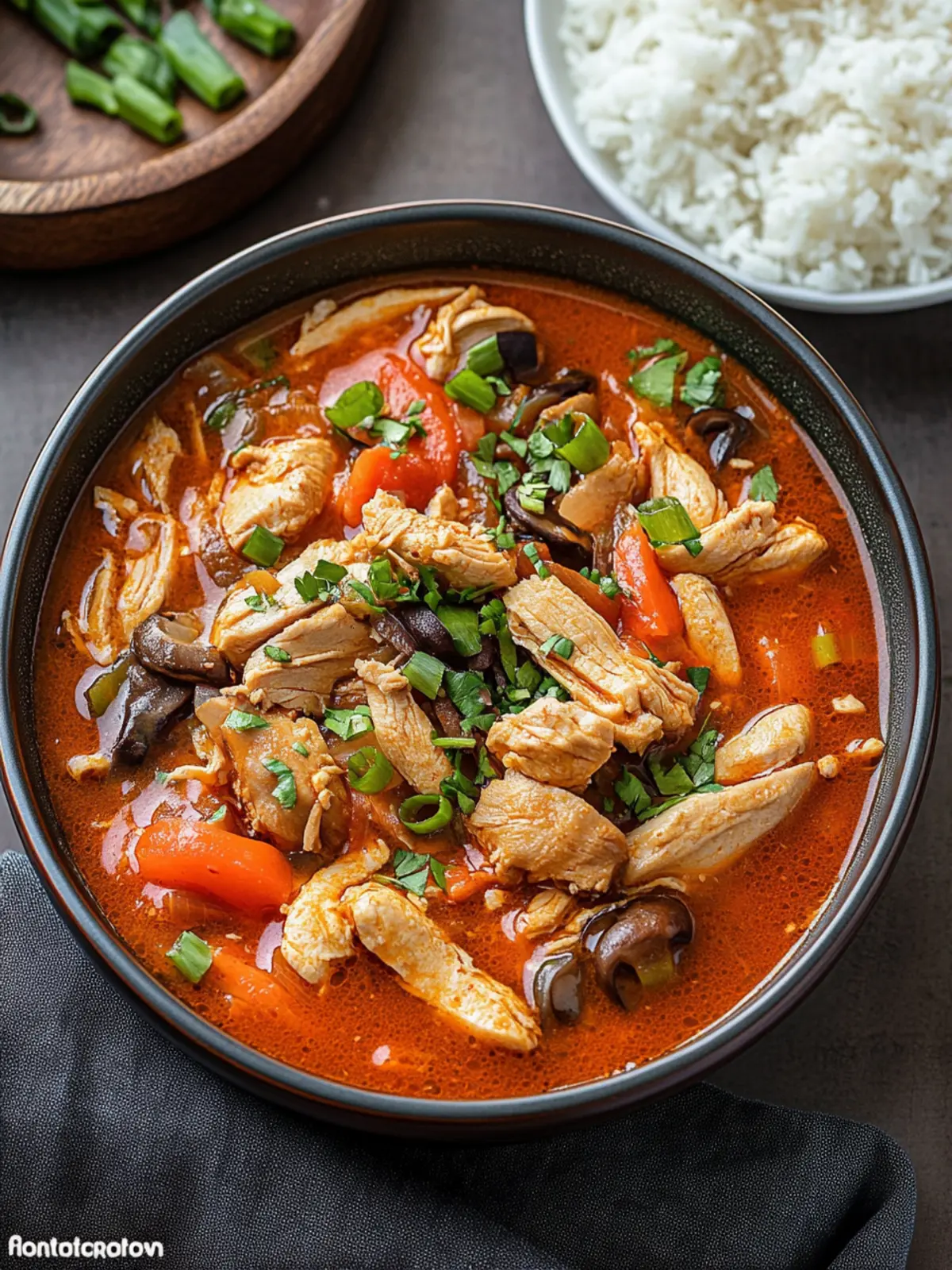 Slow Cooker Korean Chicken Stew