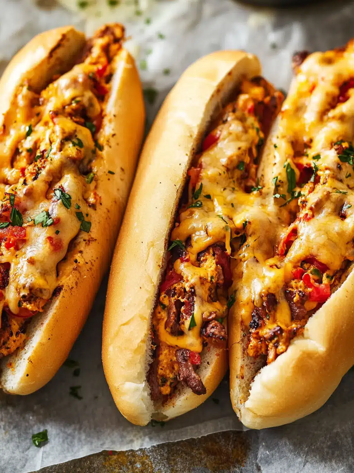 Pimento Cheesesteaks