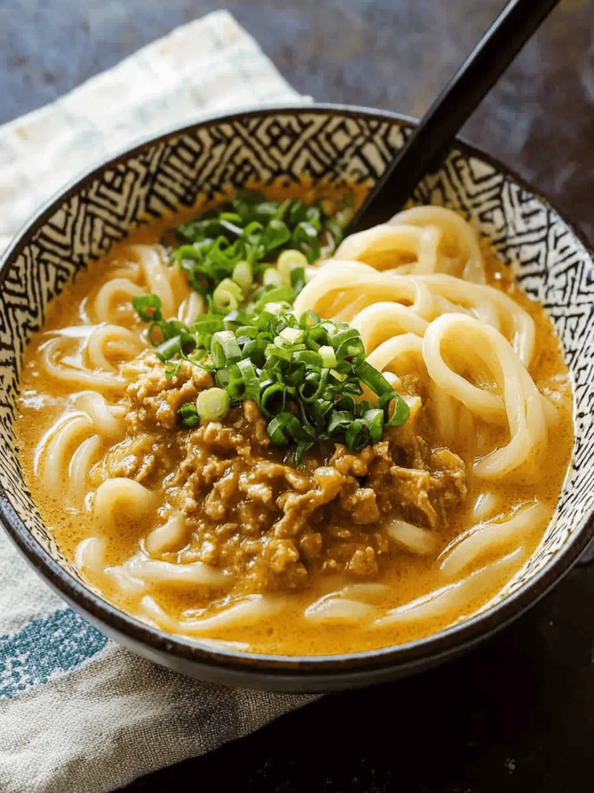 Easy 15 Minute Japanese Curry Udon