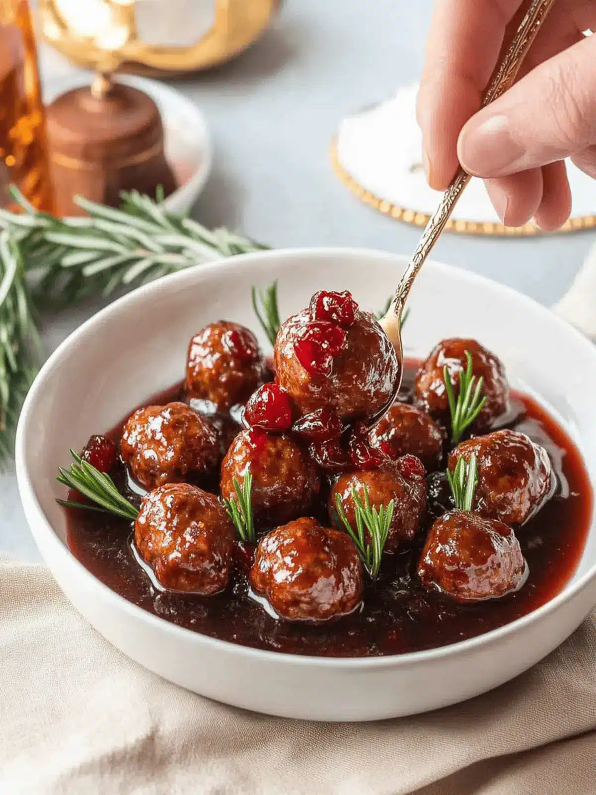 Crockpot Cranberry Turkey Meatballs for Effortless Holiday Fun 4 Crockpot Cranberry Turkey Meatballs for Effortless Holiday Fun